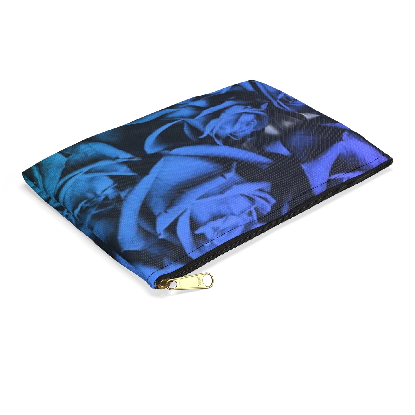 Blue Roses Accessory Pouch