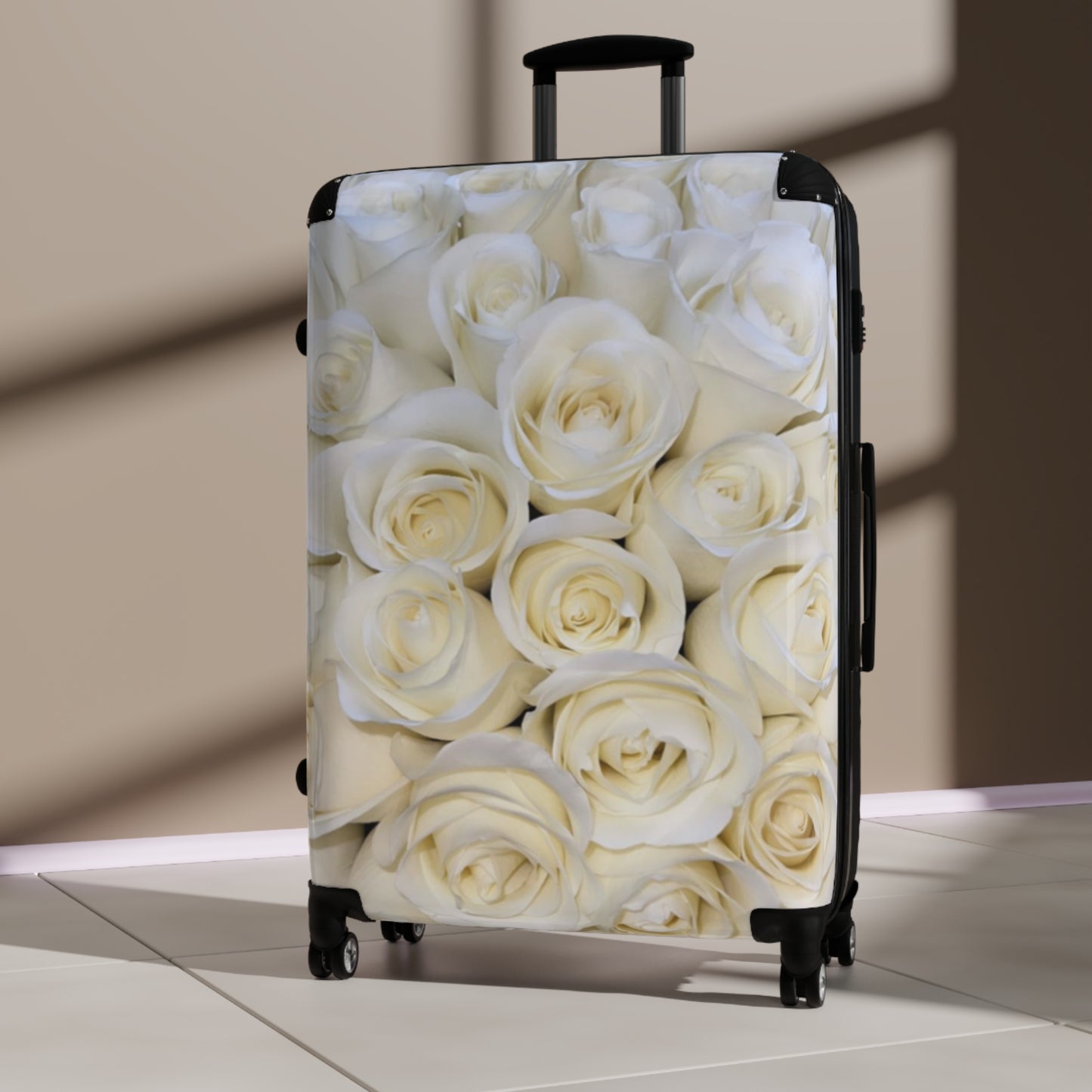 White Roses Suitcase
