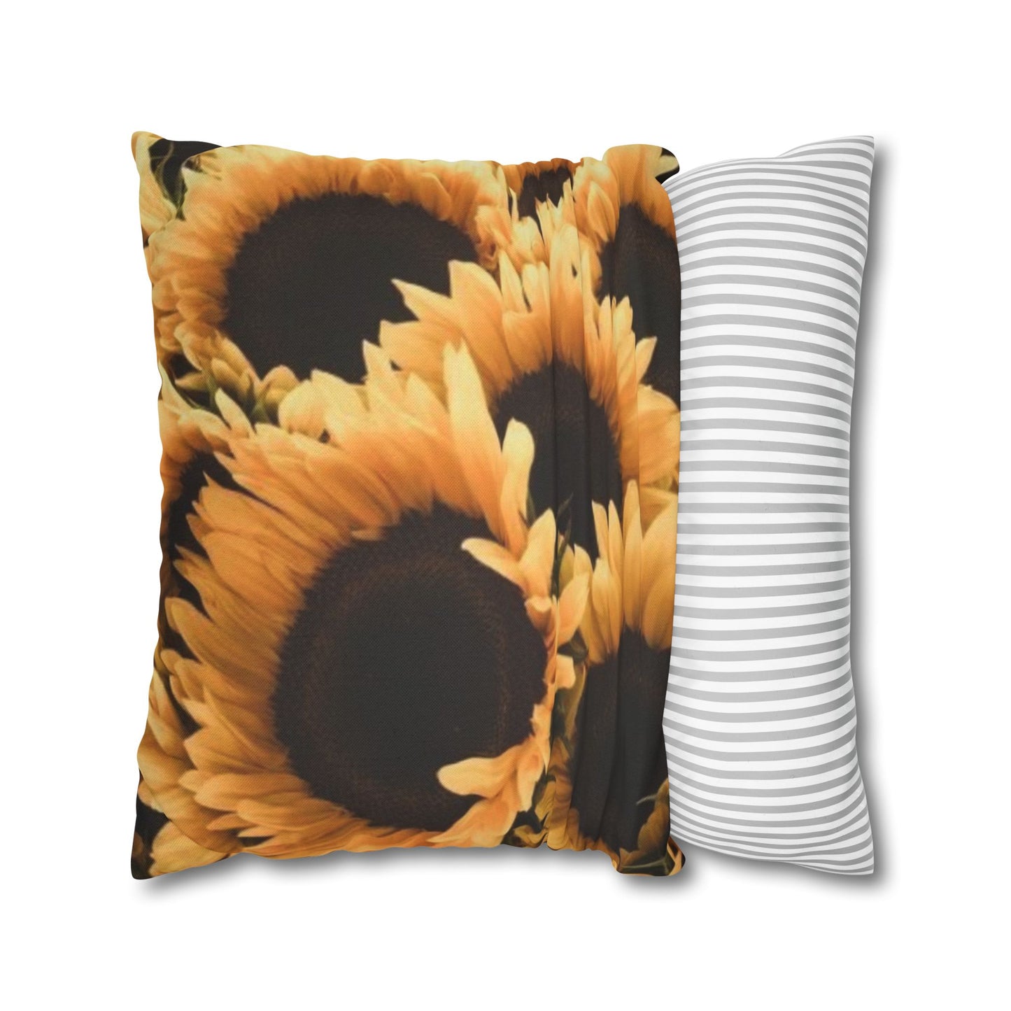 Sunflower Square Pillowcase
