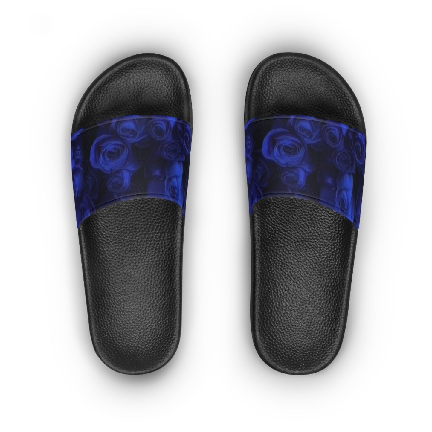 Dark Blue Roses Sandals