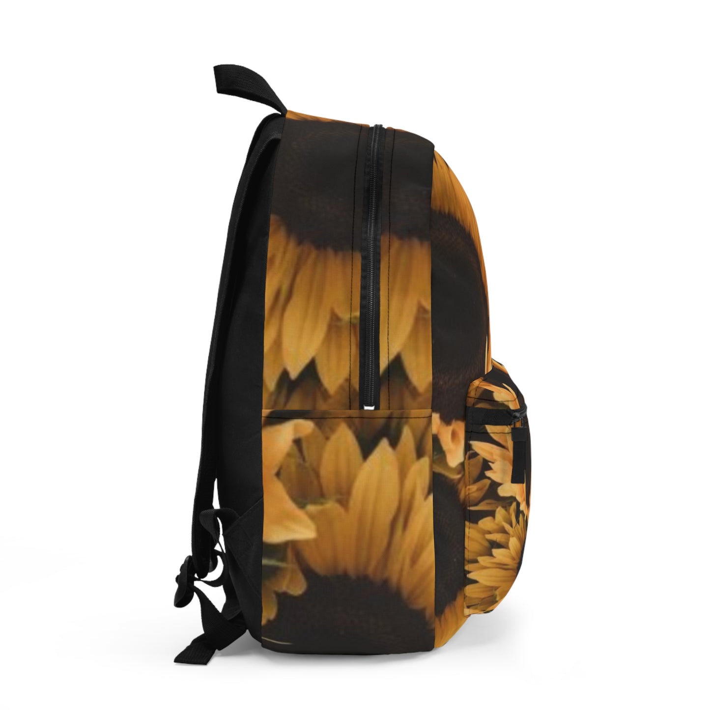 Sunflower Floral Backpack for Travel