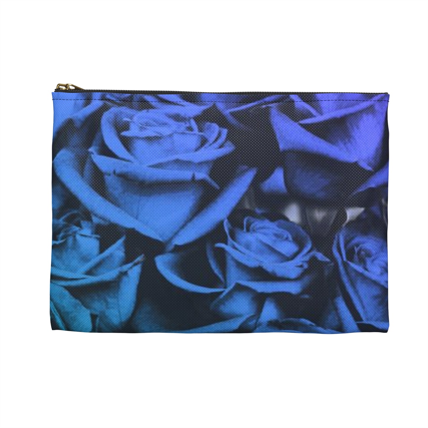Blue Roses Accessory Pouch