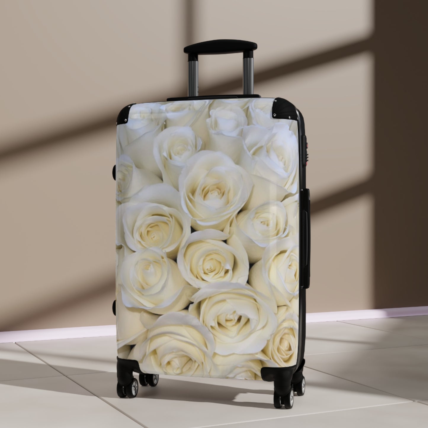 White Roses Suitcase