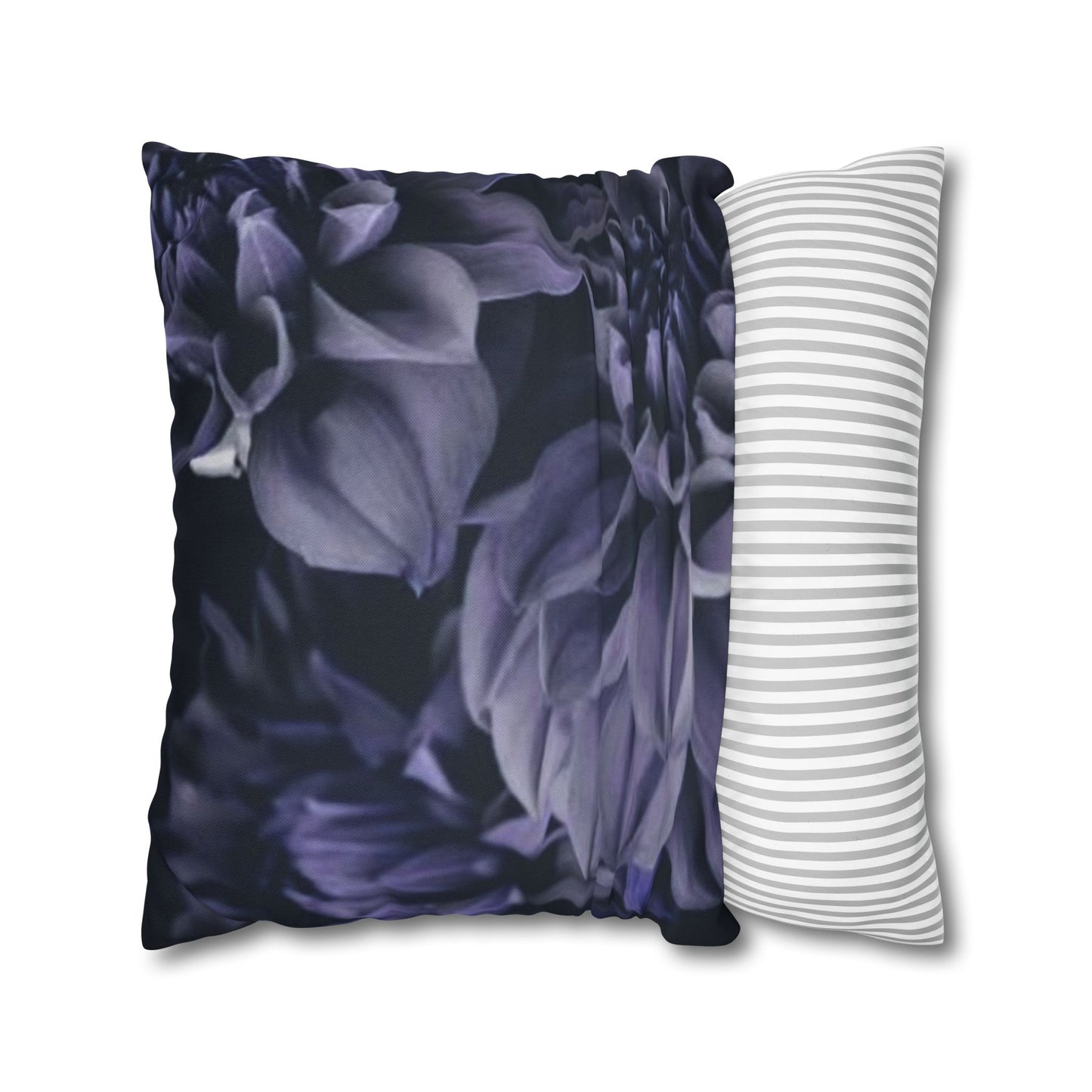 Blue Dahlia Square Pillowcase