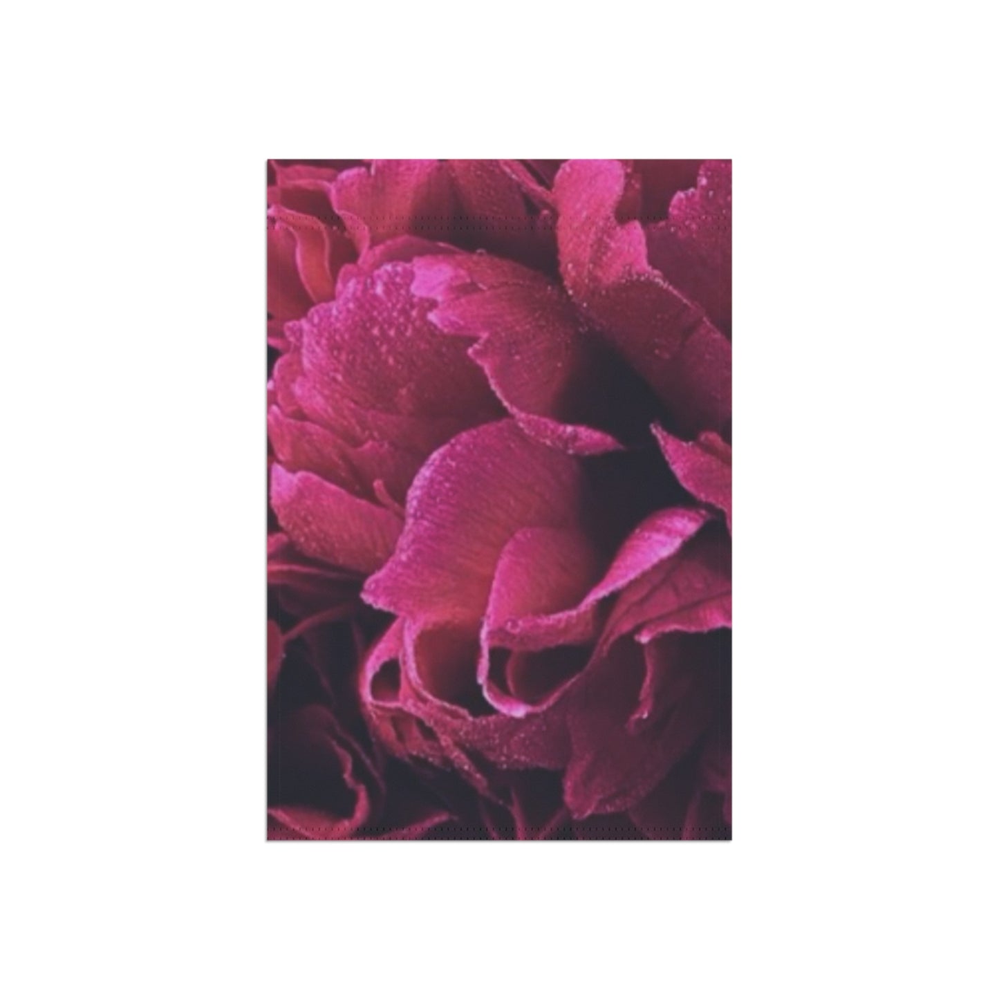 Magenta Floral Garden and House Banner – Bright & Cheerful Yard Flag