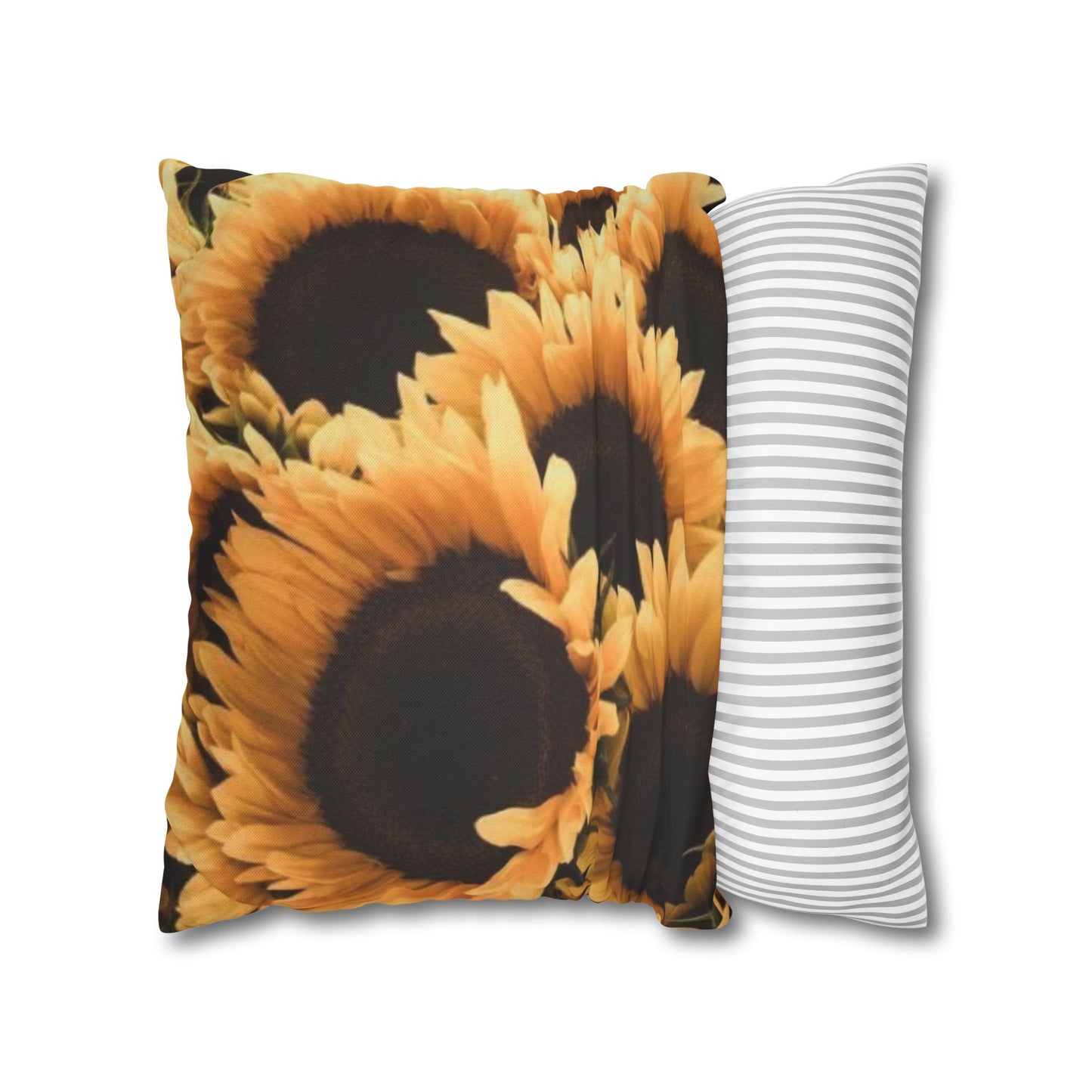 Sunflower Square Pillowcase