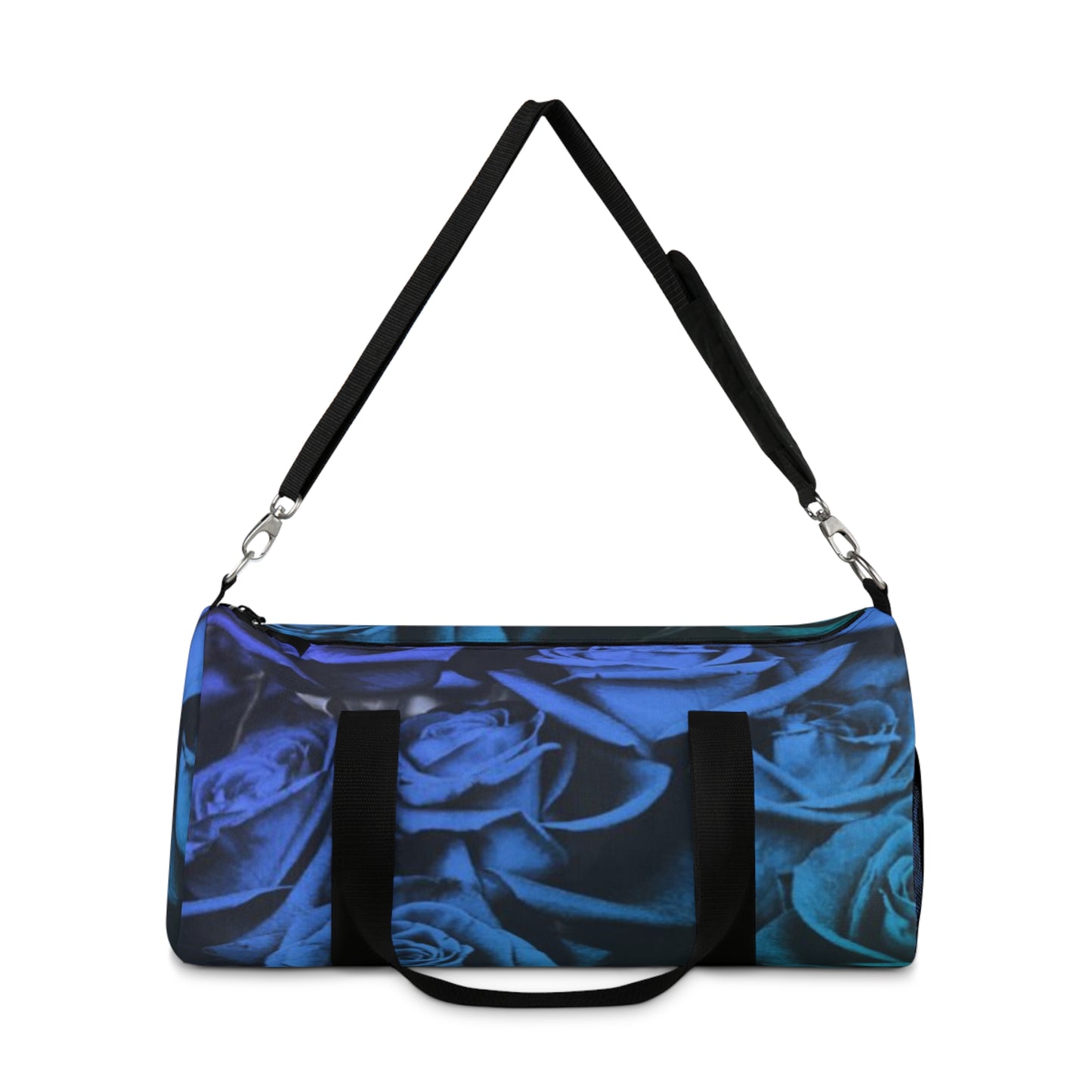 Blue Roses Duffel Bag