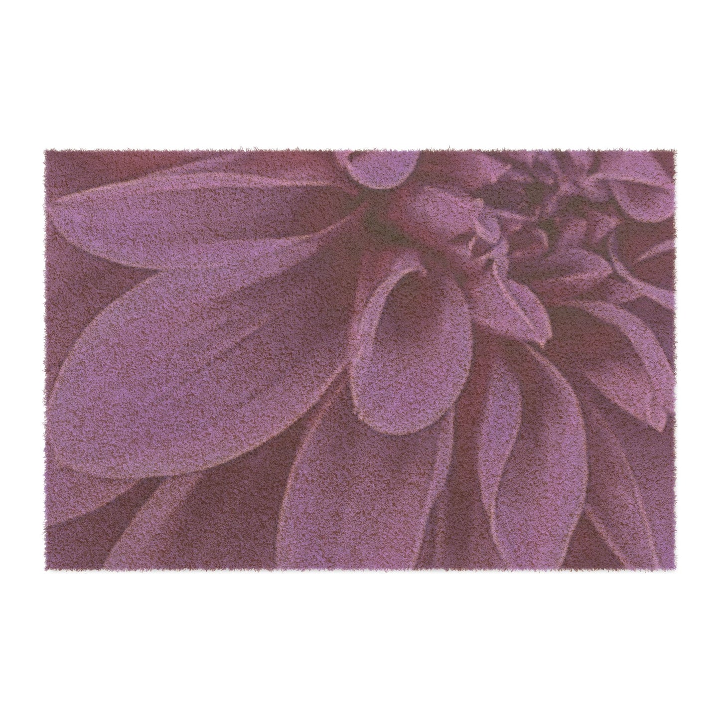 Purple Dahlia Doormat
