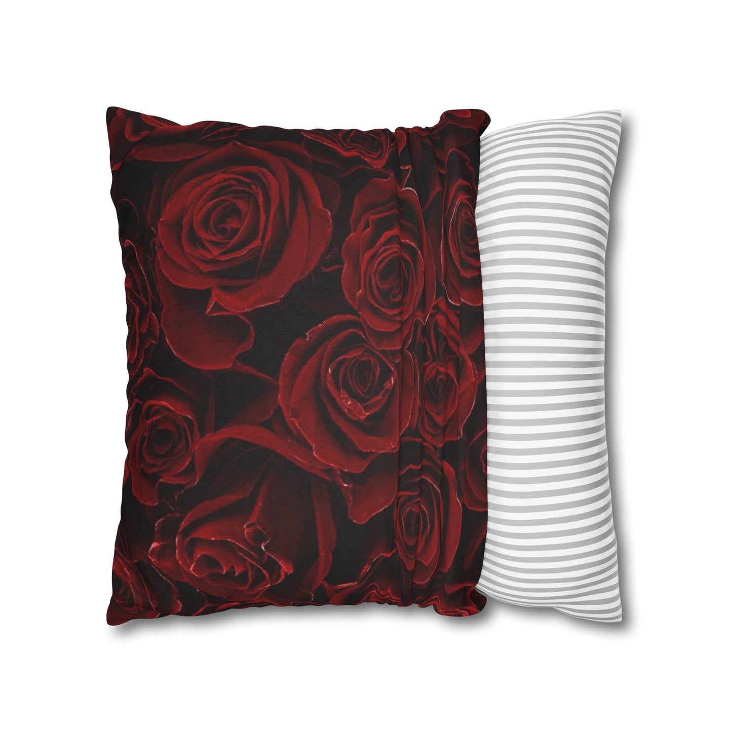 Red Roses Square Pillowcase