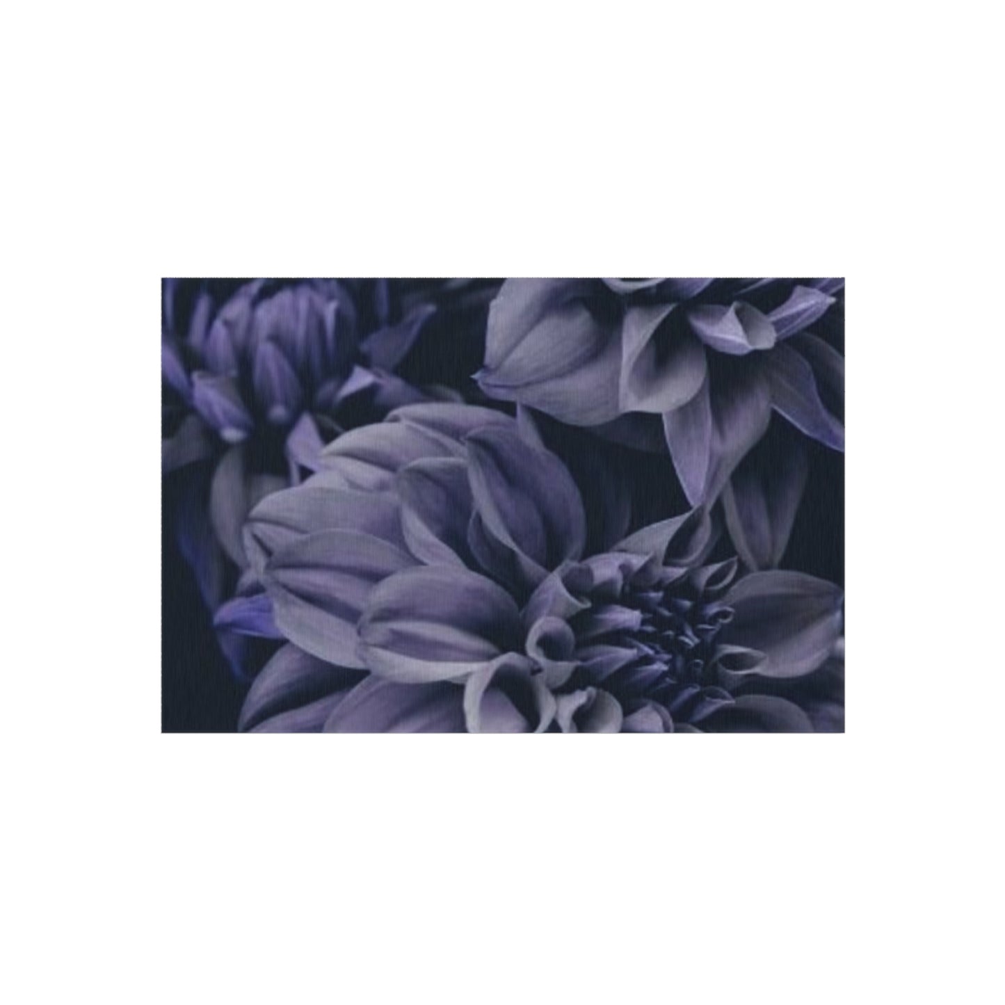 Blue Dahlia Outdoor Rug