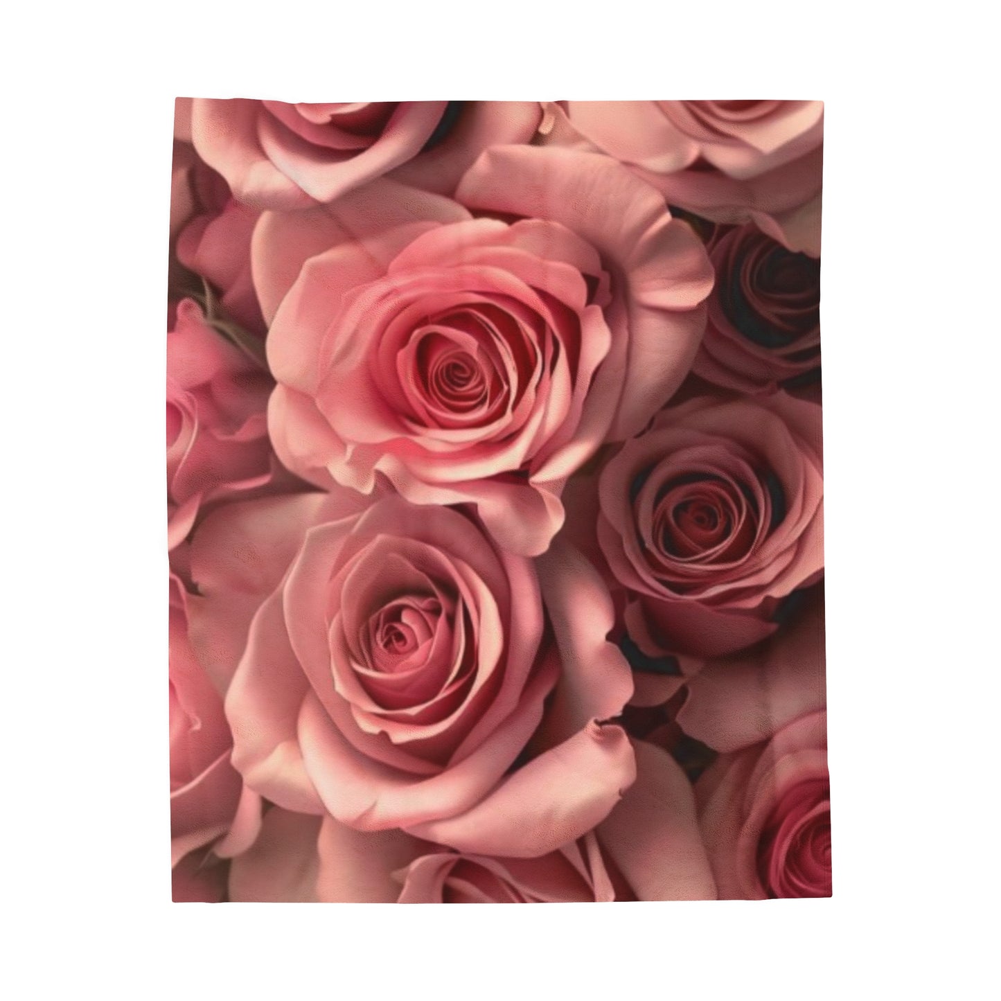 Pink Roses Blanket