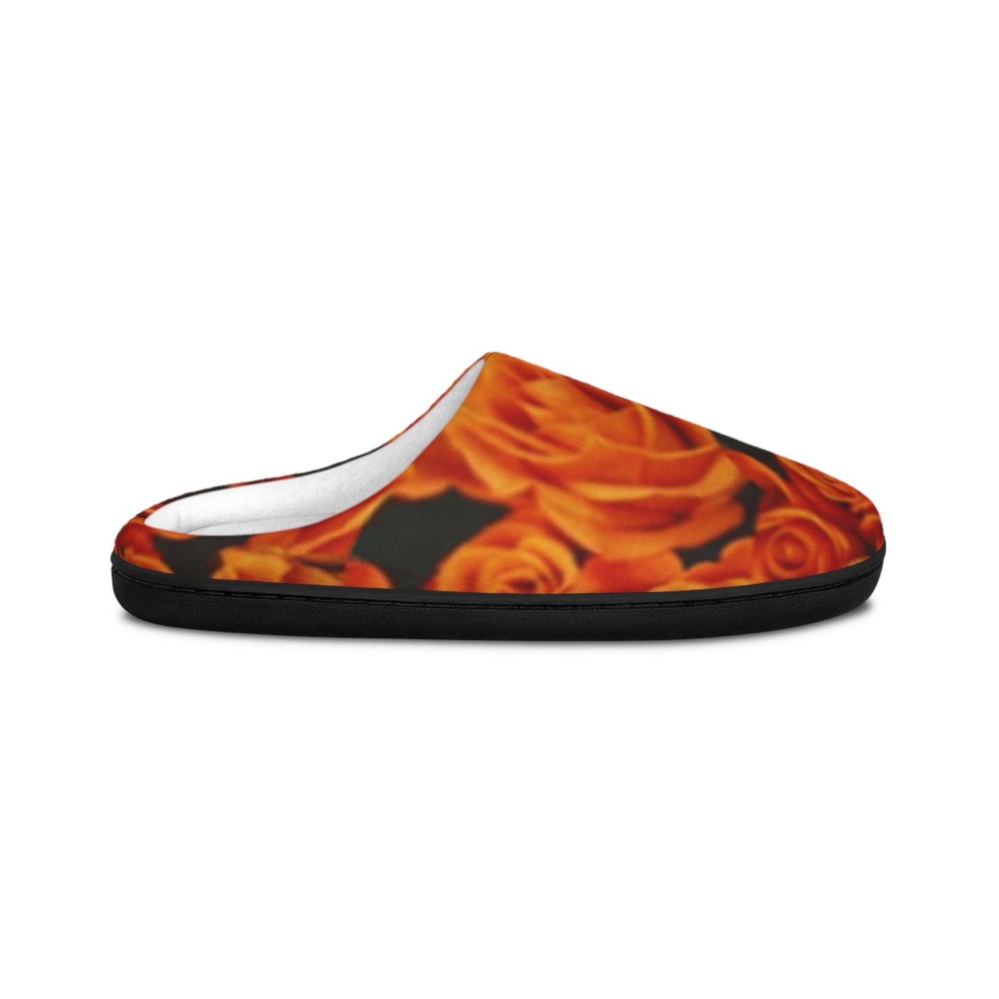 Orange Roses Slippers