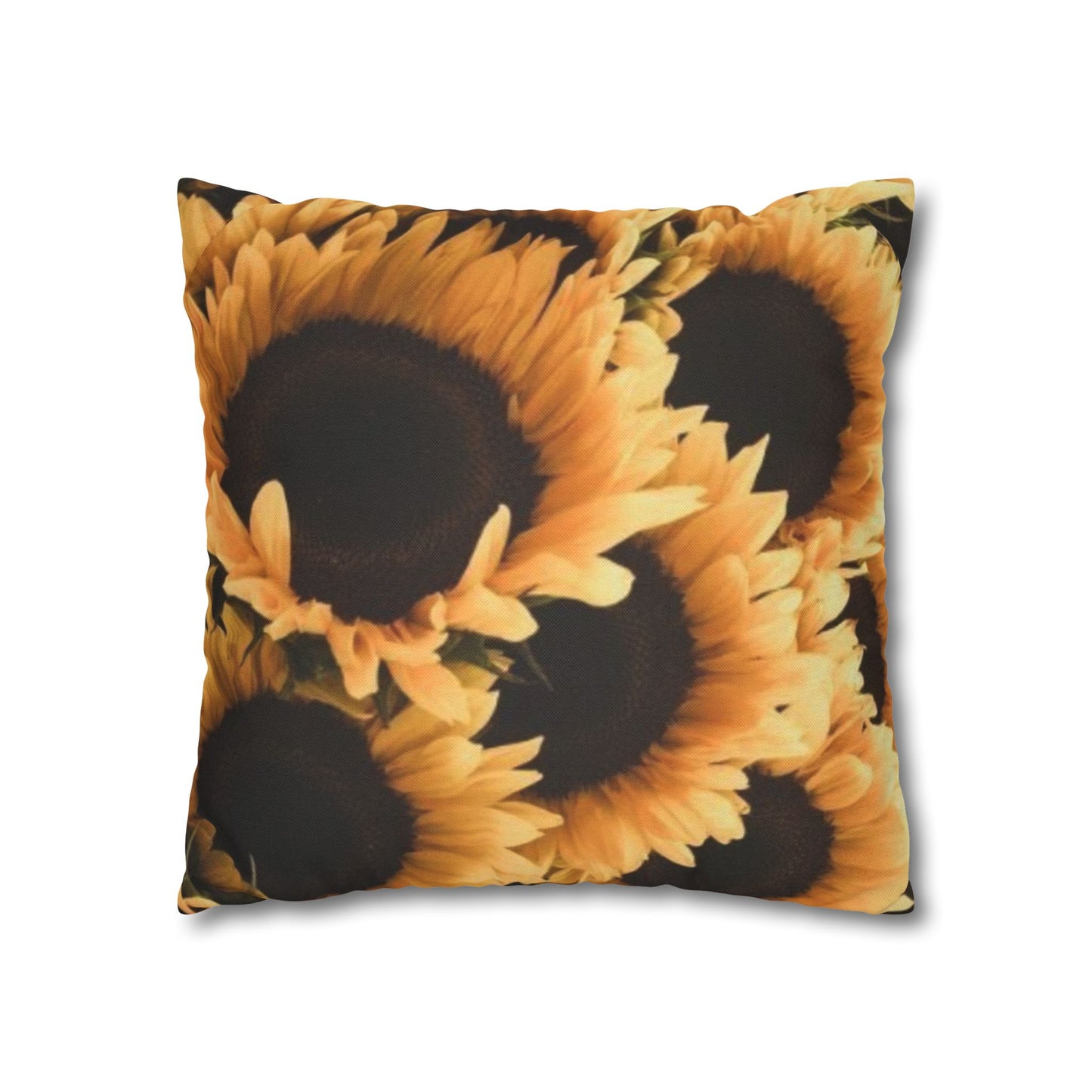 Sunflower Square Pillowcase
