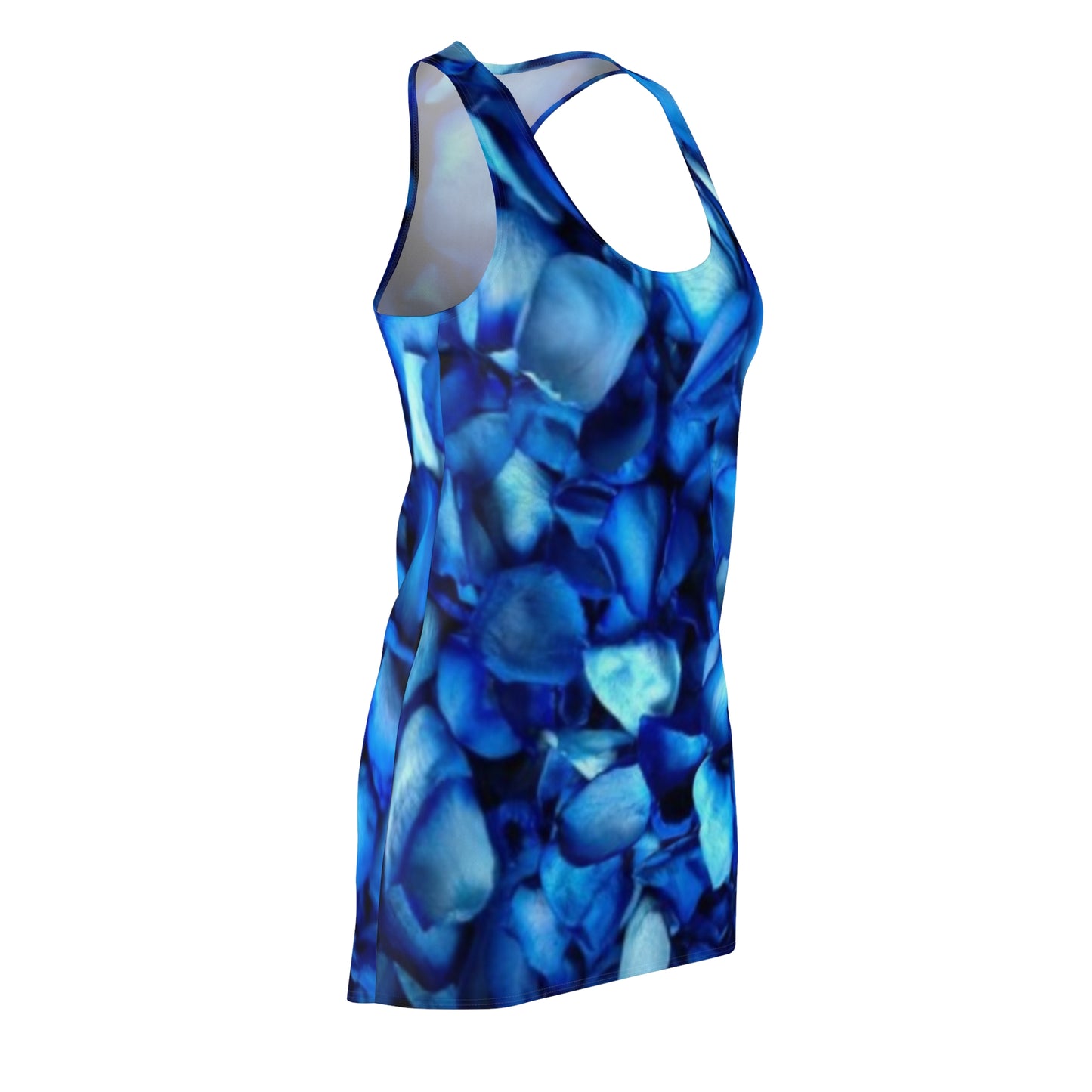 Blue Petals Racerback Dress