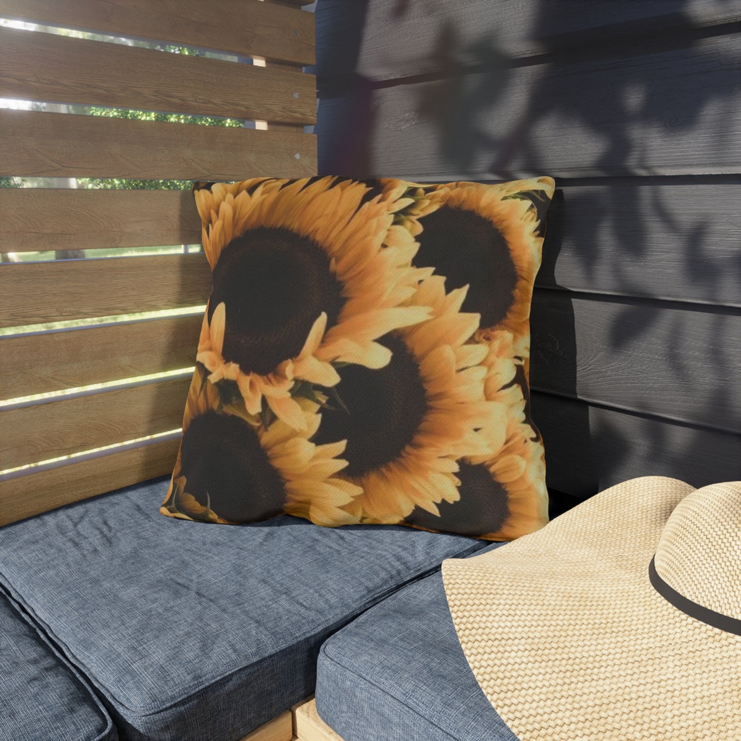 Sunflower Outdoor Pillow
