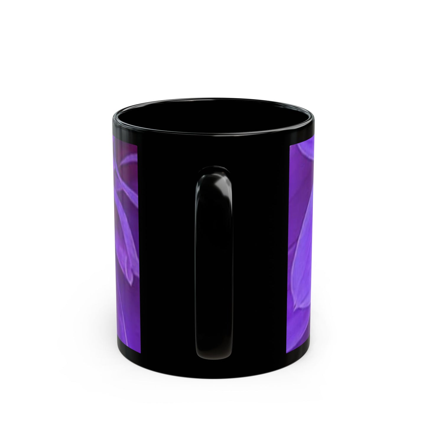 Purple Dahlia Floral Design Mug – Stylish Mug for Floral Lovers