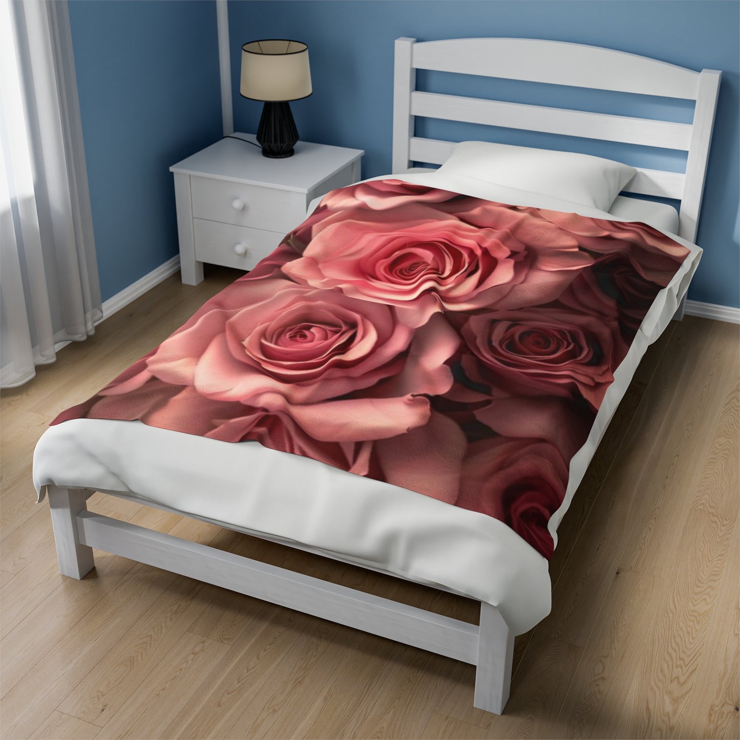Pink Roses Blanket