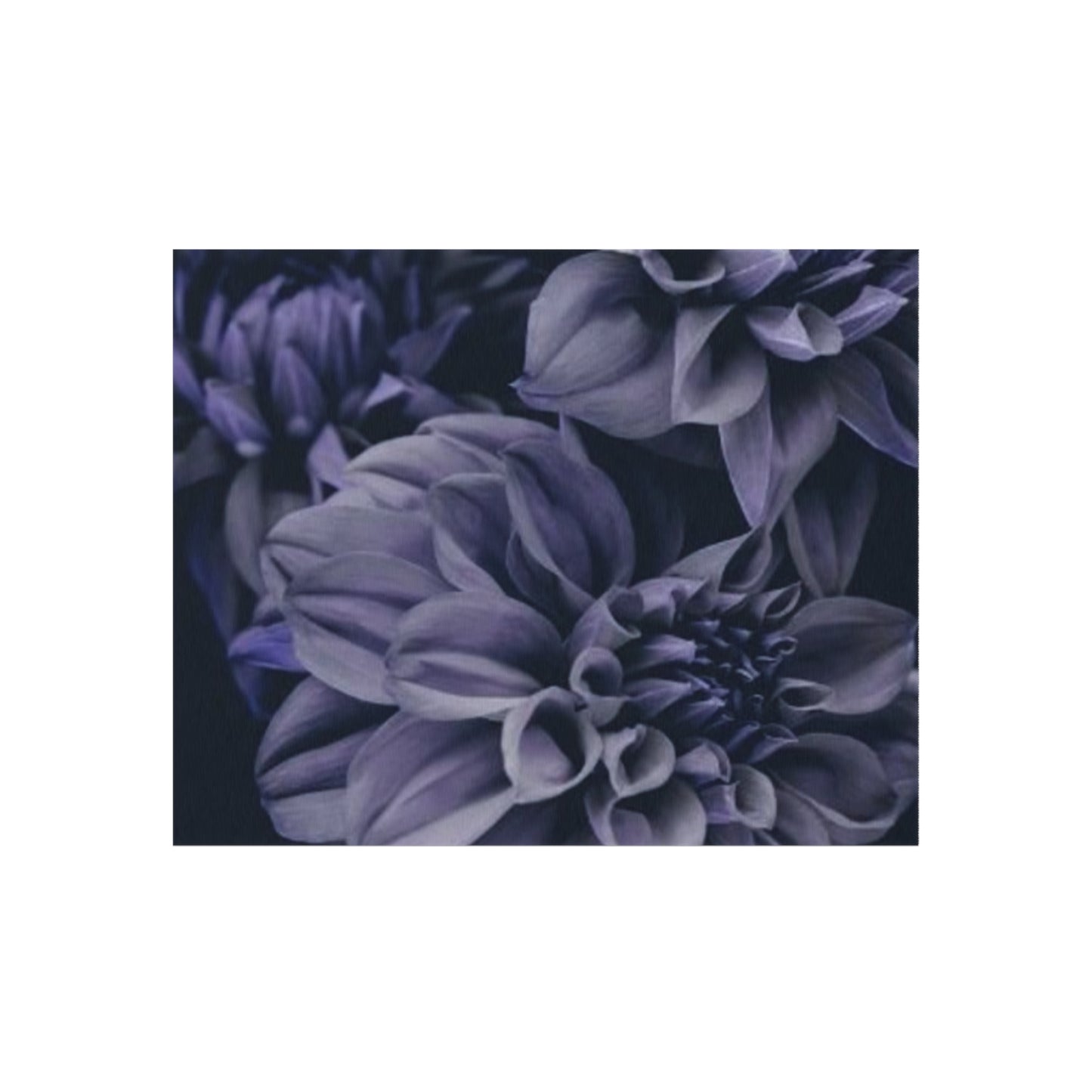 Blue Dahlia Outdoor Rug