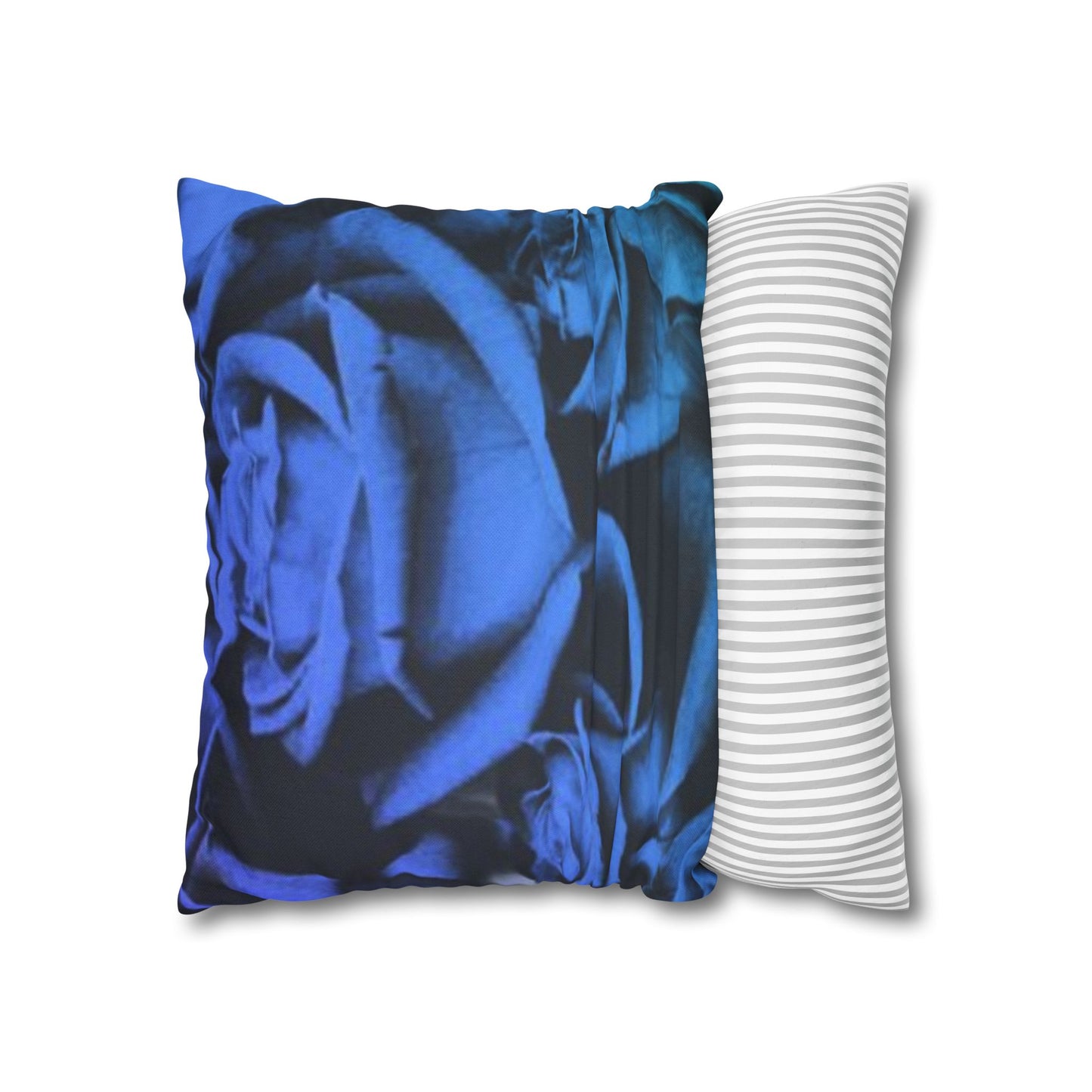 Blue Roses Square Pillowcase