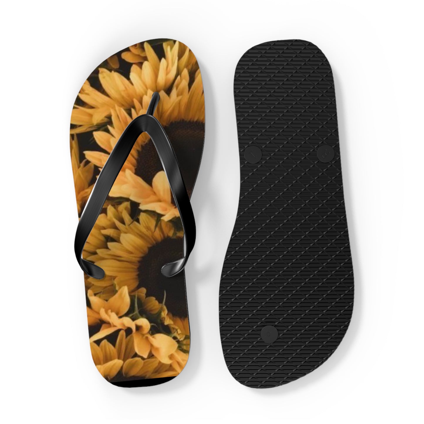 Sunflower Flip Flops