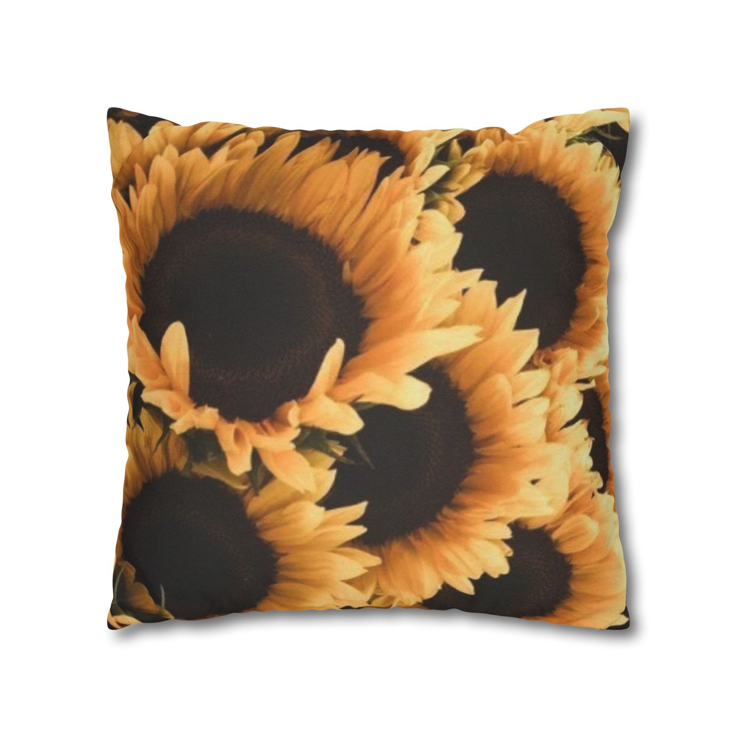 Sunflower Square Pillowcase
