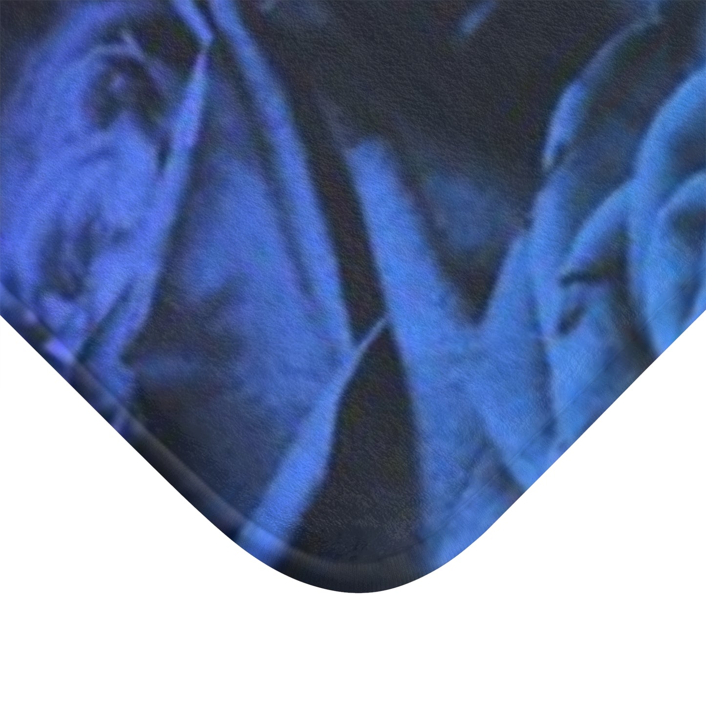 Blue Roses Bath Mat