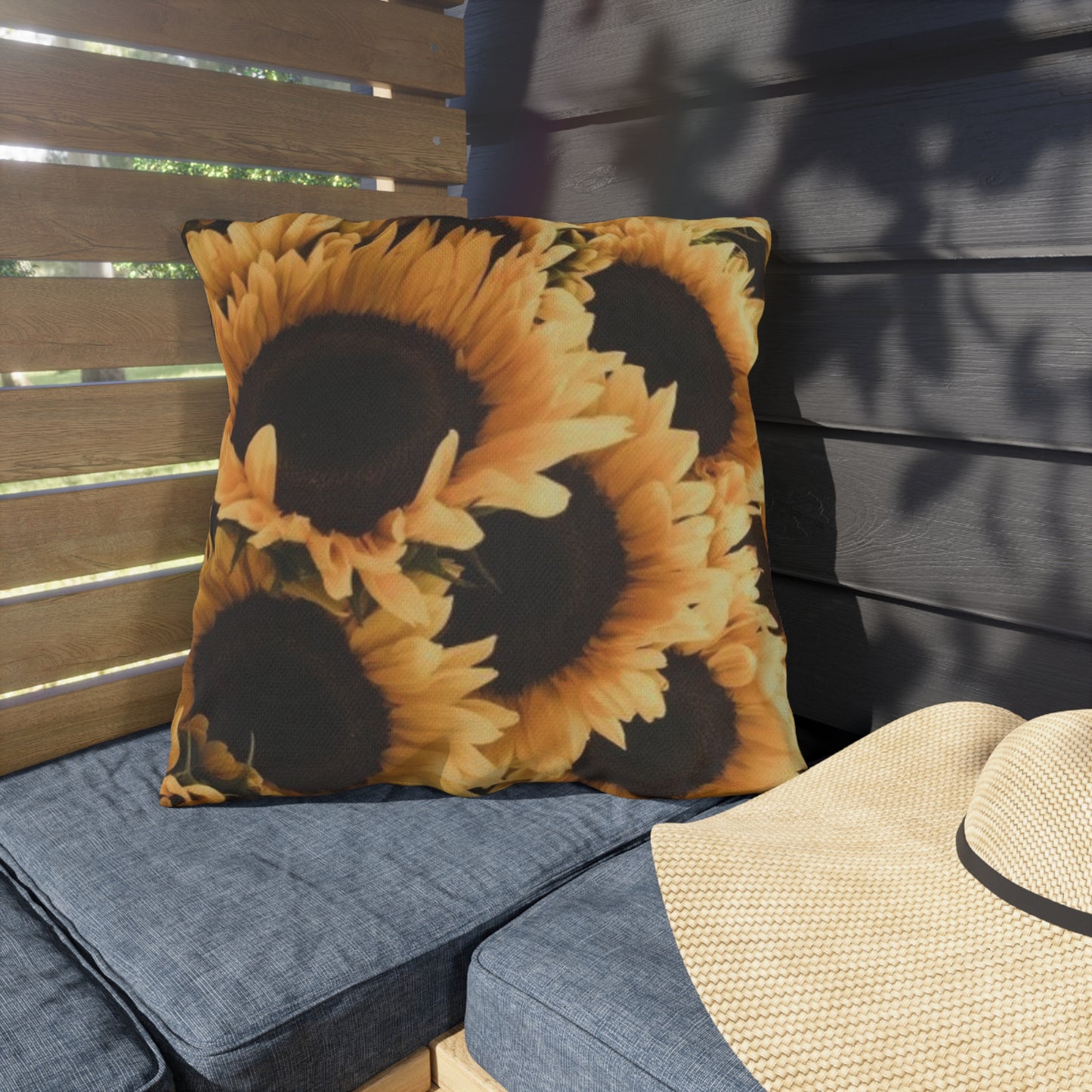 Sunflower Outdoor Pillow