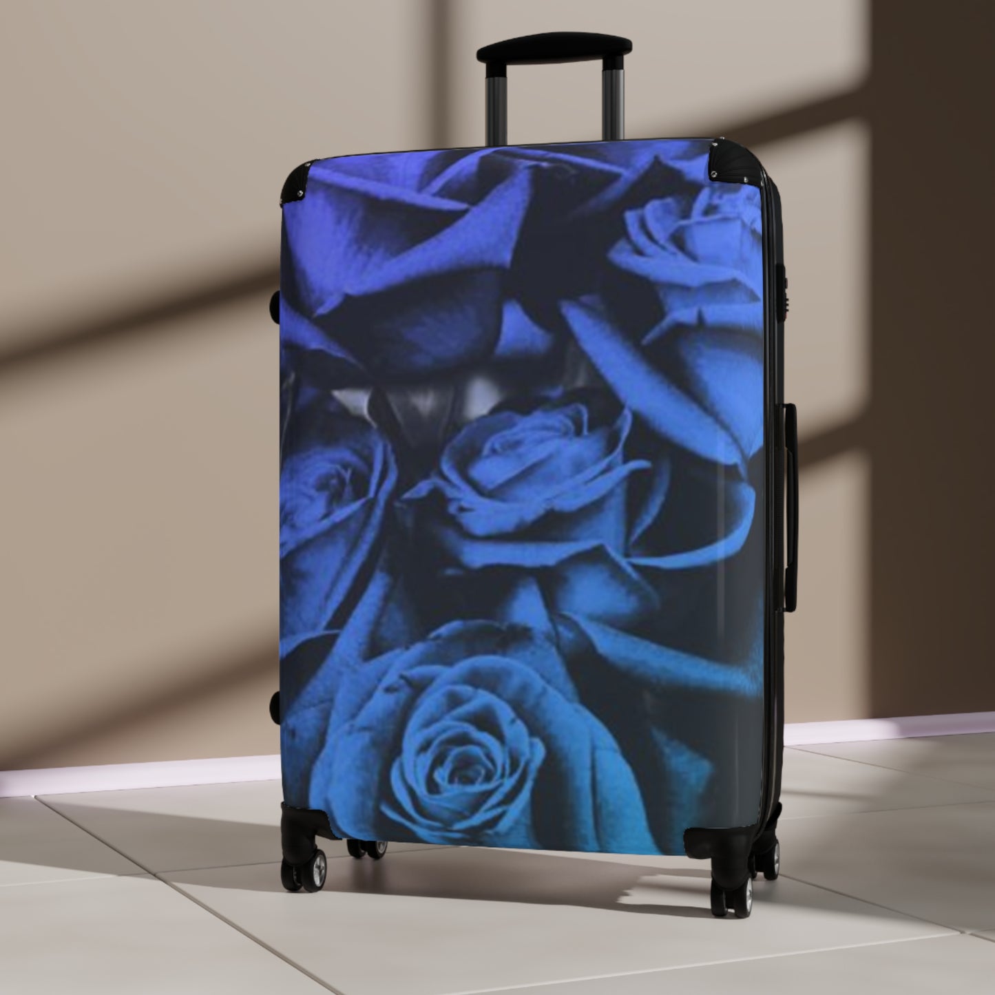Blue Roses Suitcase