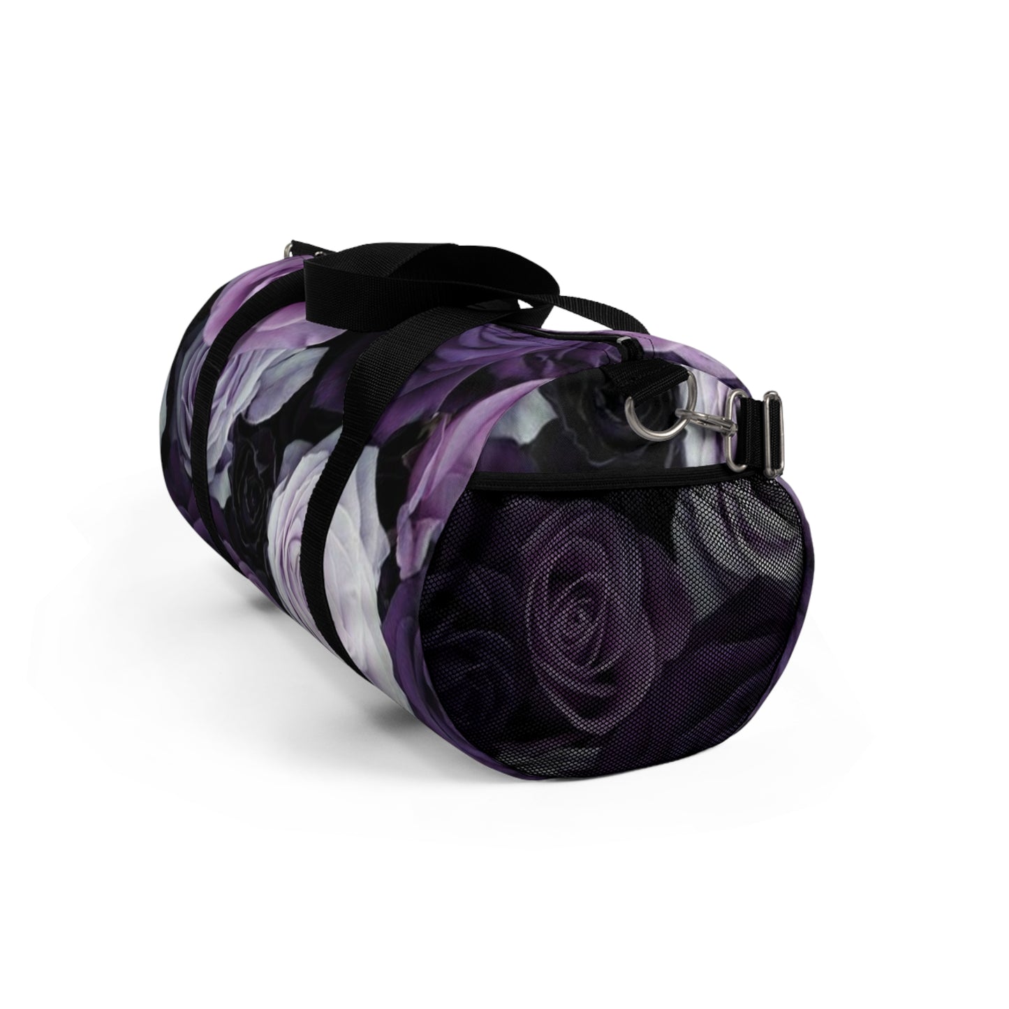 Purple Roses Floral Duffel Bag for Gym