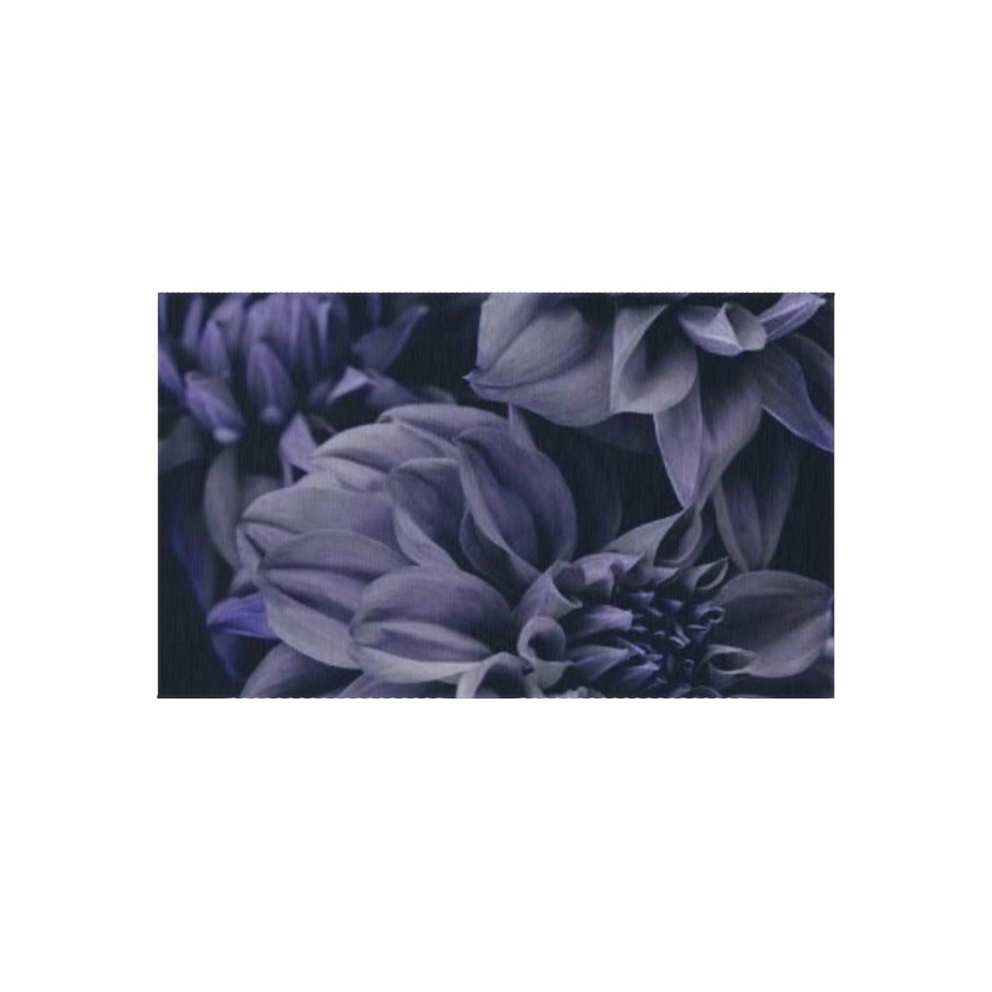 Blue Dahlia Outdoor Rug