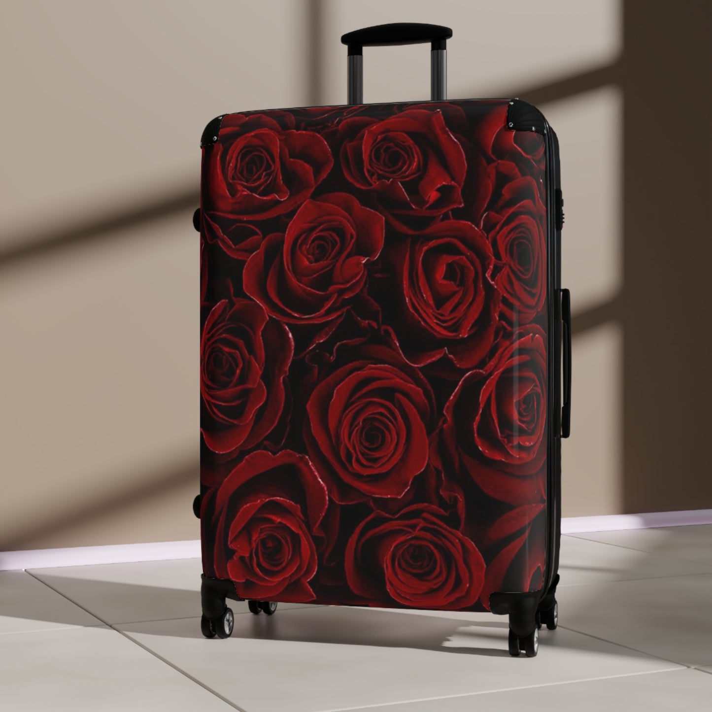 Red Roses Suitcase