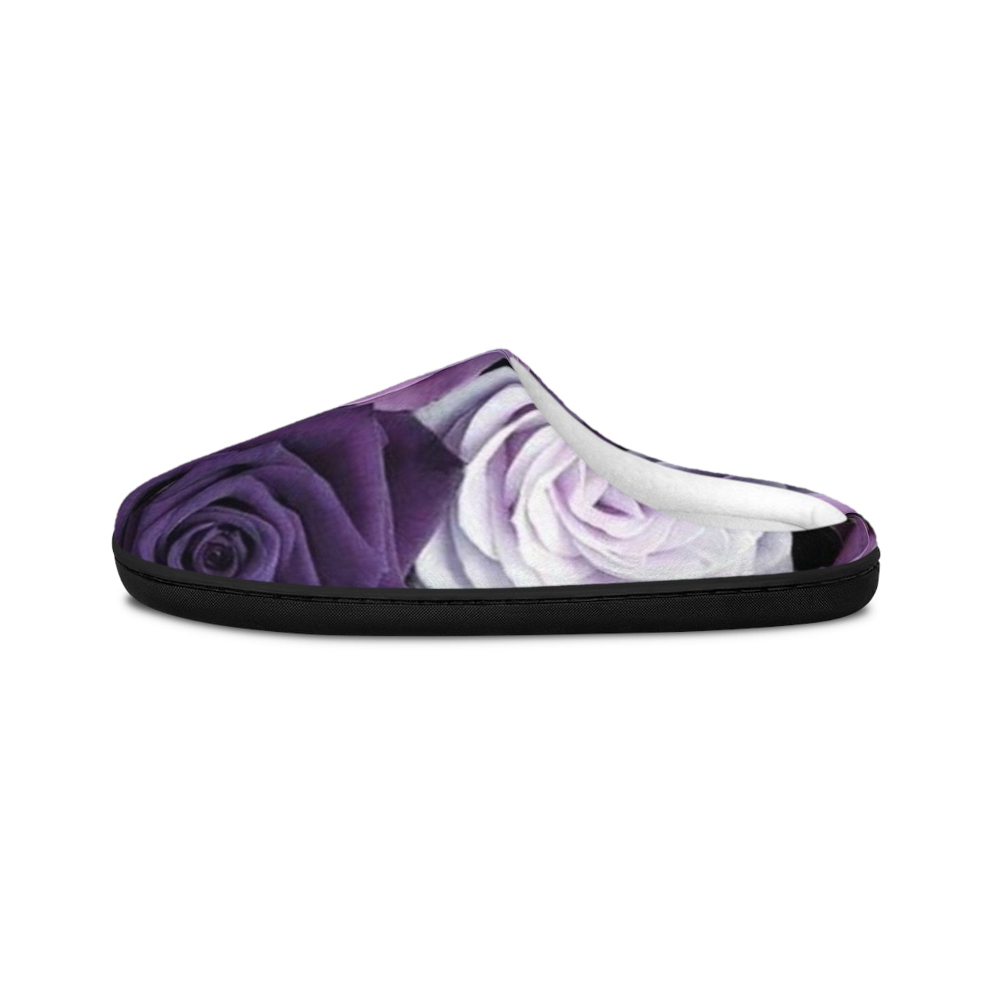 Purple Roses Slippers