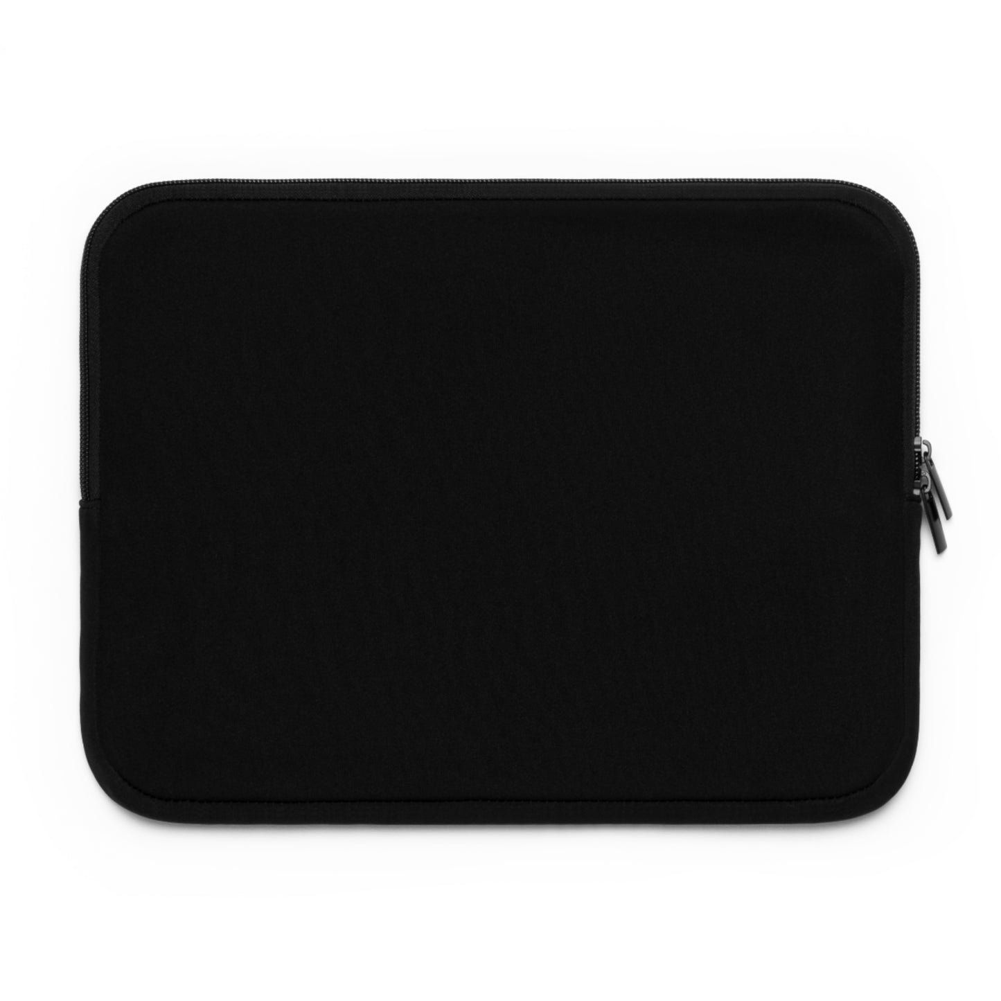 Black and White Floral Design Laptop Sleeve