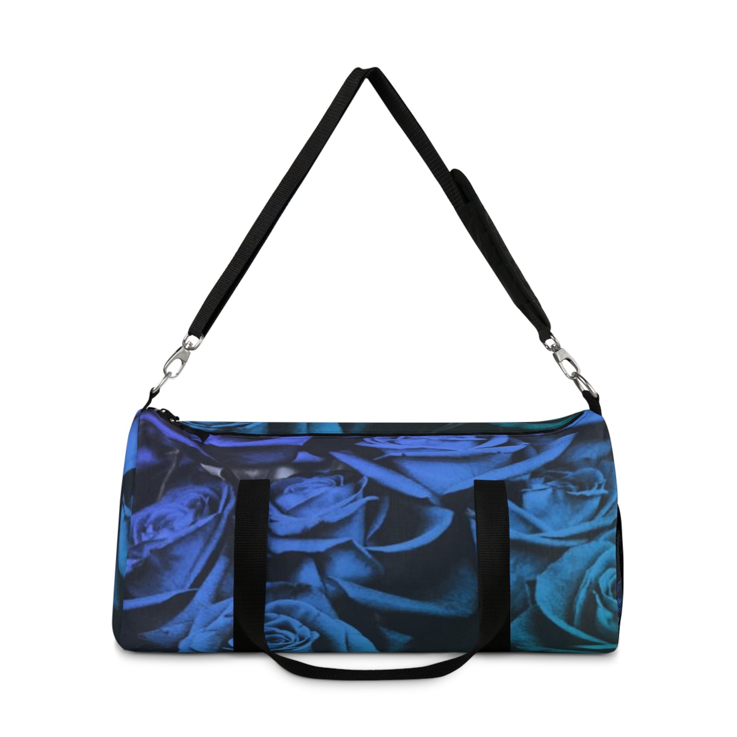 Blue Roses Duffel Bag
