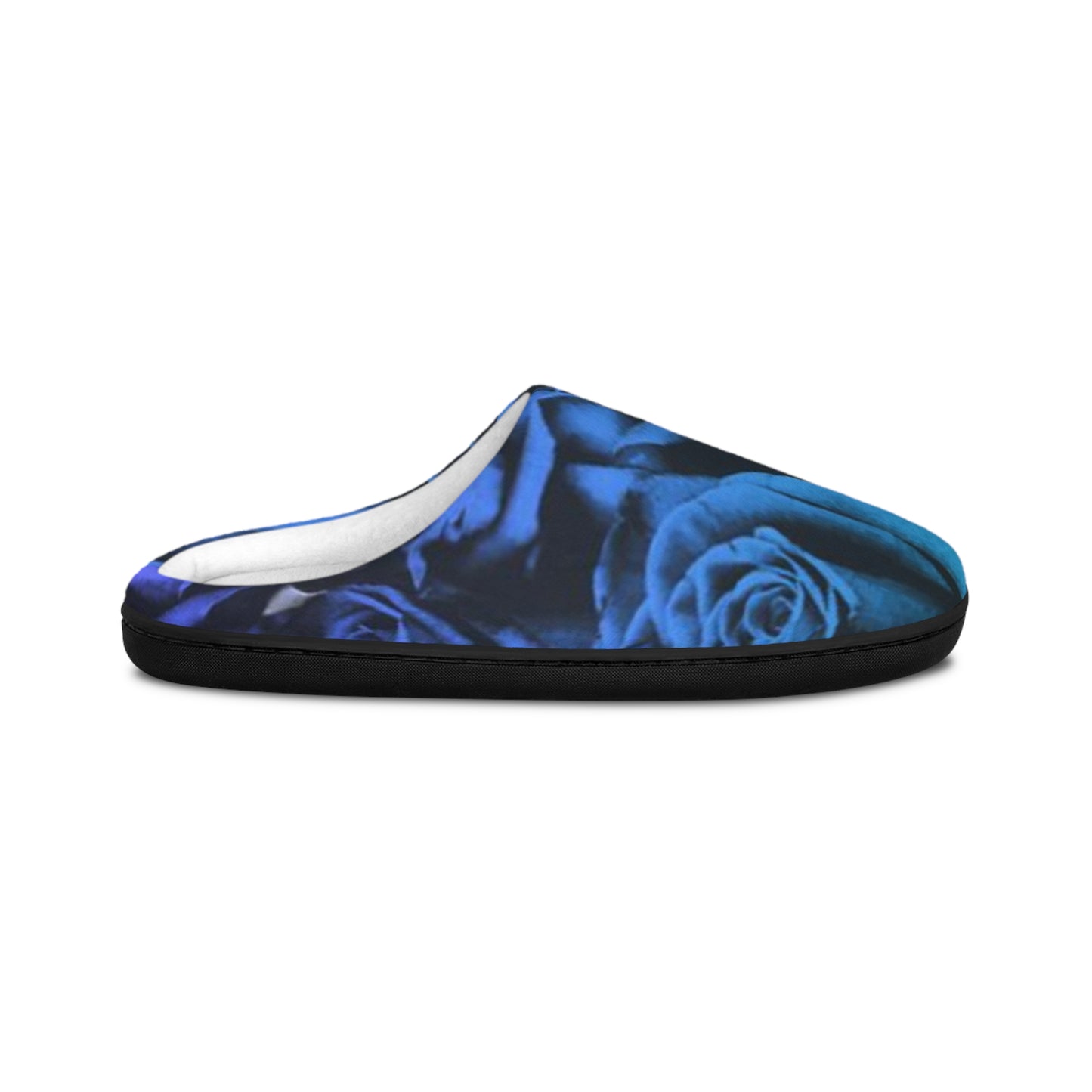 Blue Roses Slippers