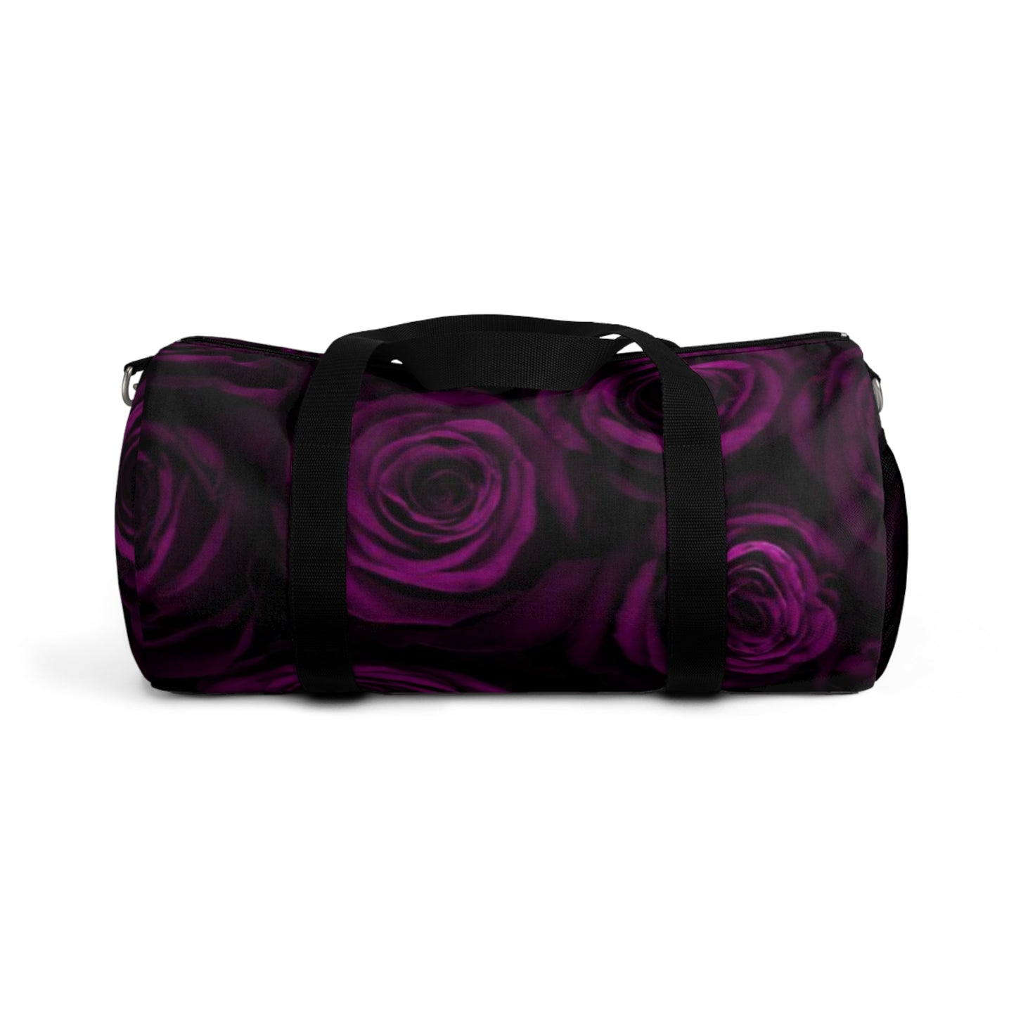 Dark Purple Roses Duffel Bag
