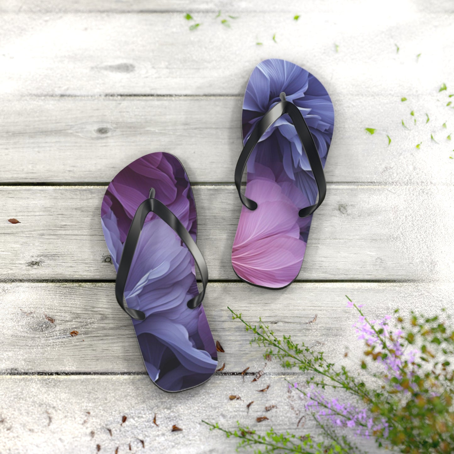 Floral Flow Flip Flops