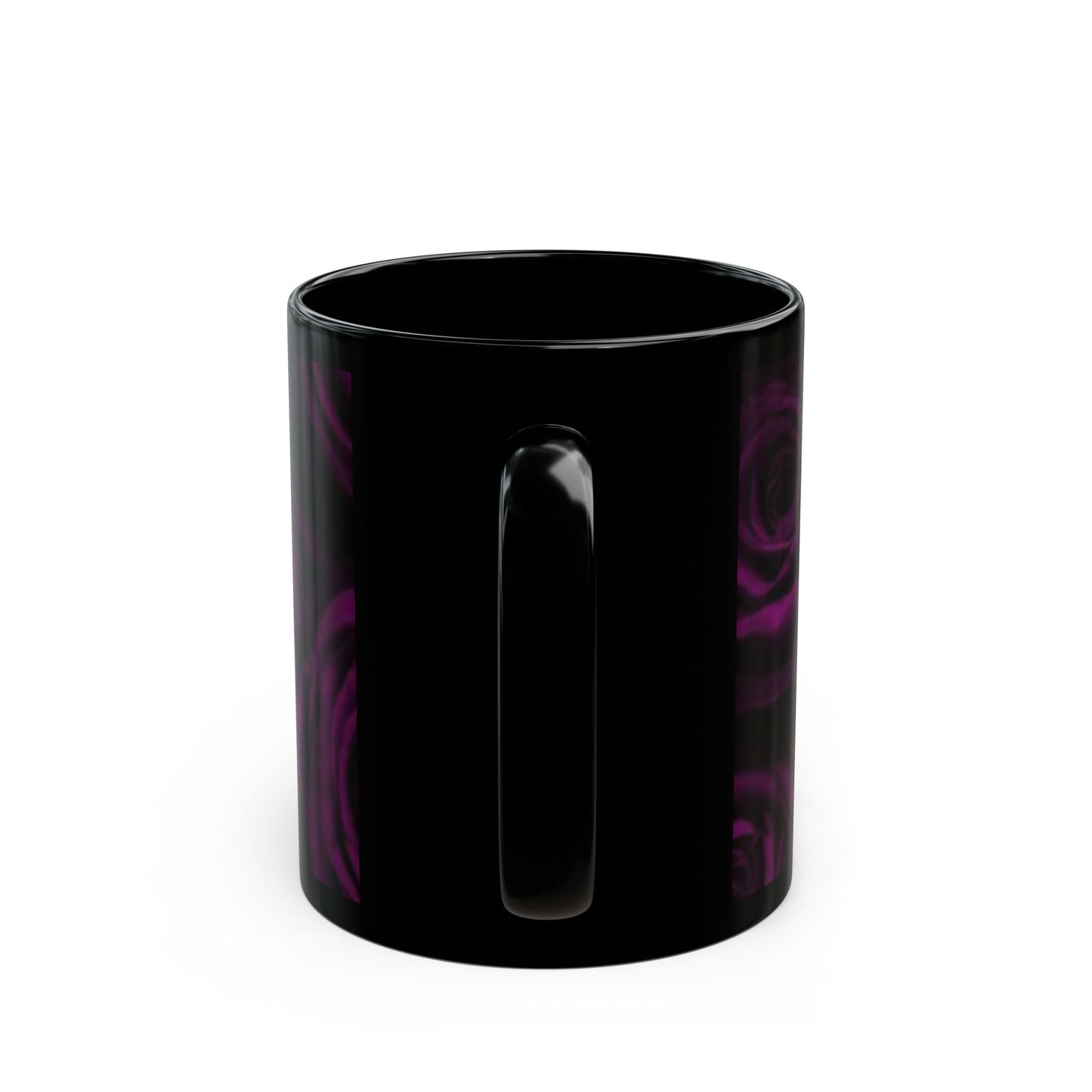 Dark Purple Roses Mug