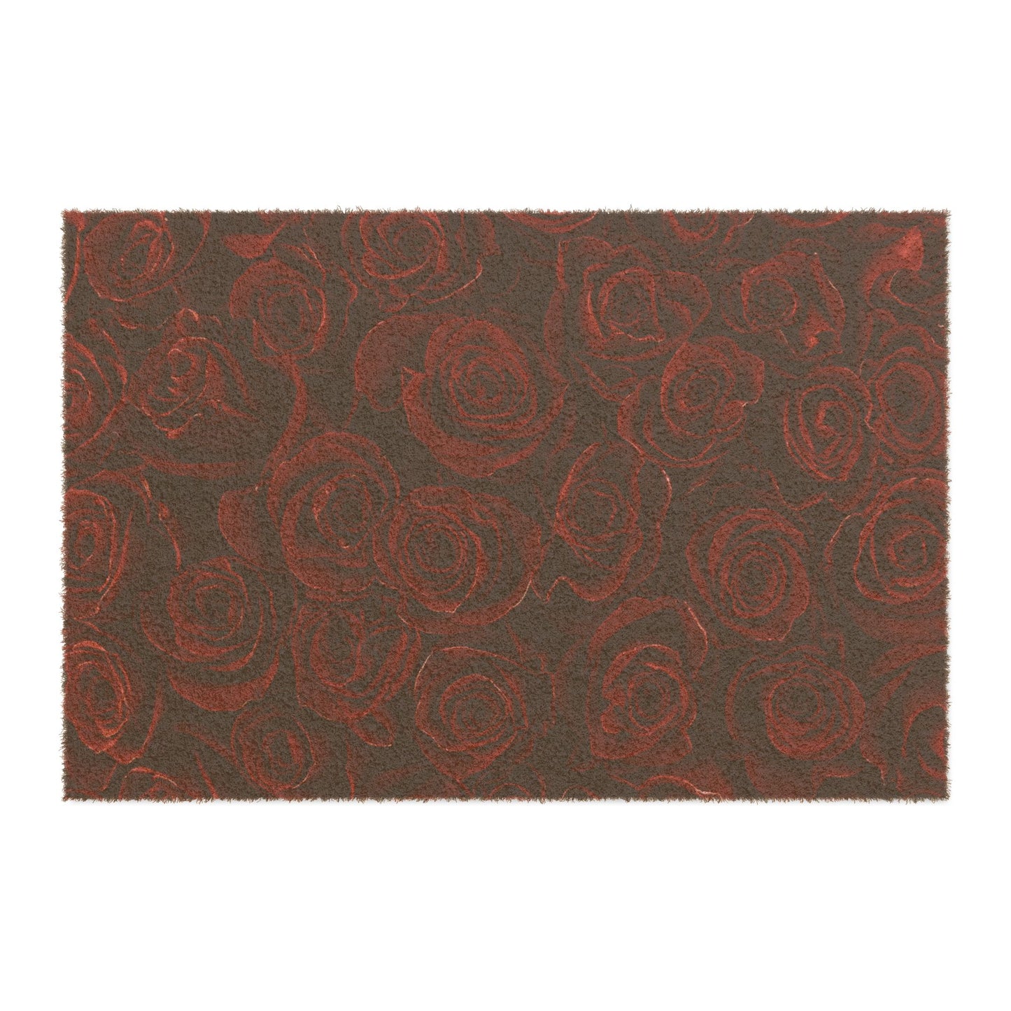 Red Roses Doormat