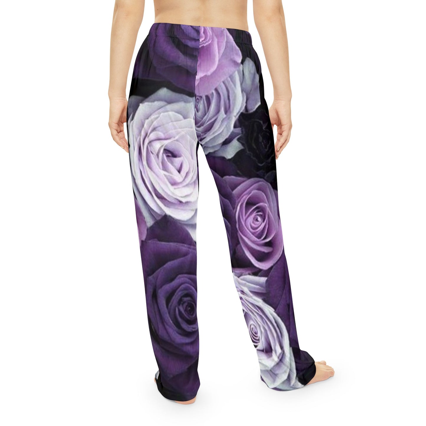 Purple Roses Pajama Pants