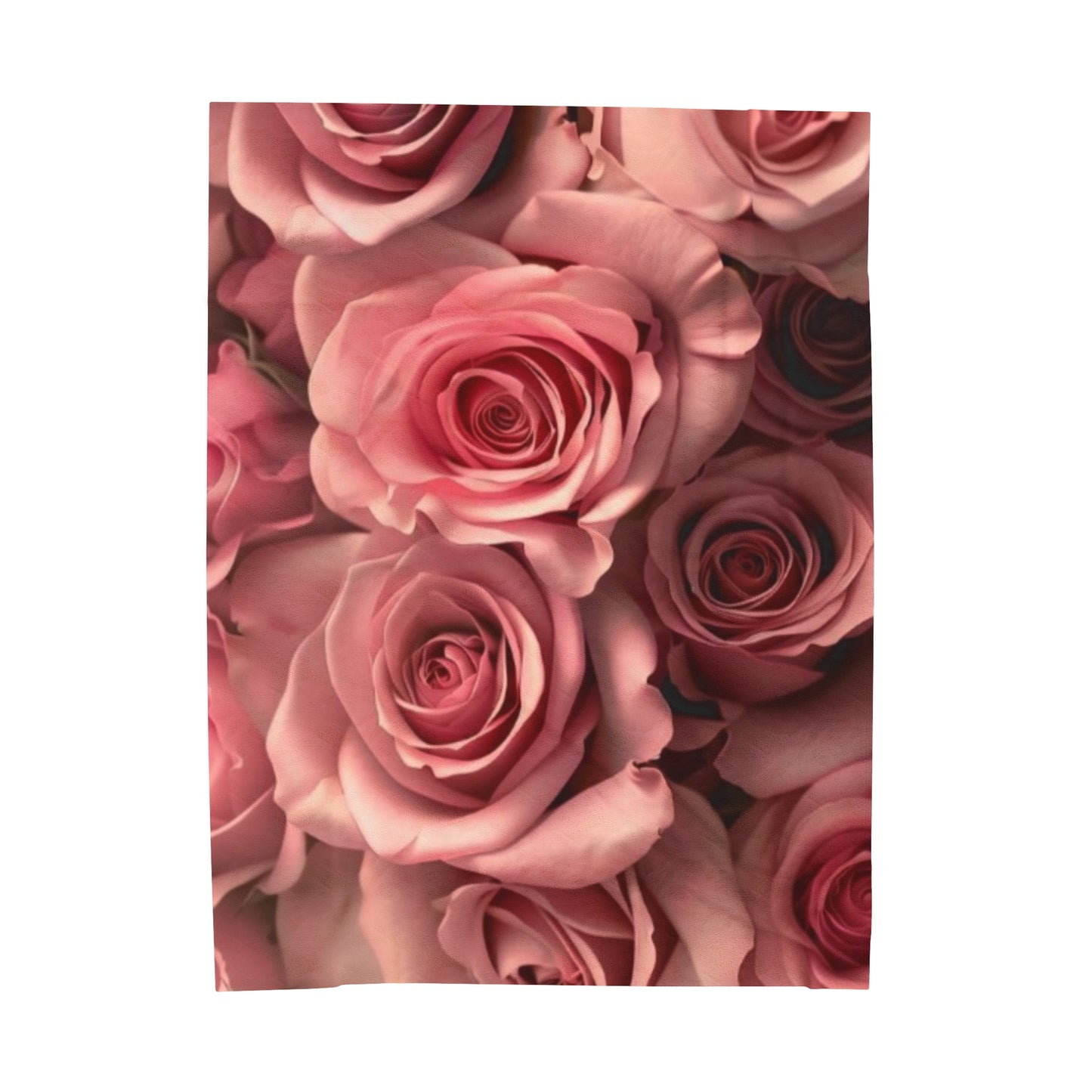 Pink Roses Blanket