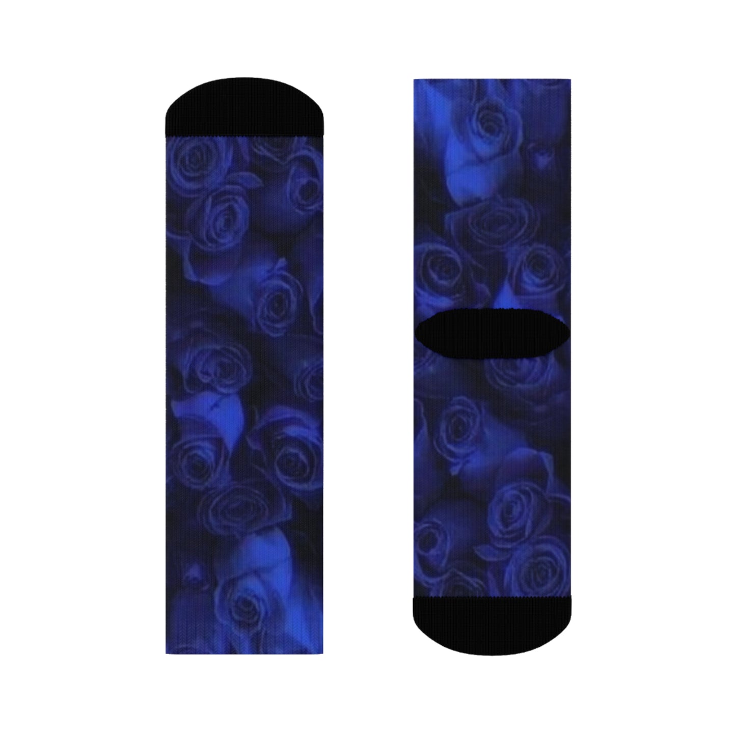 Dark Blue Crew Socks