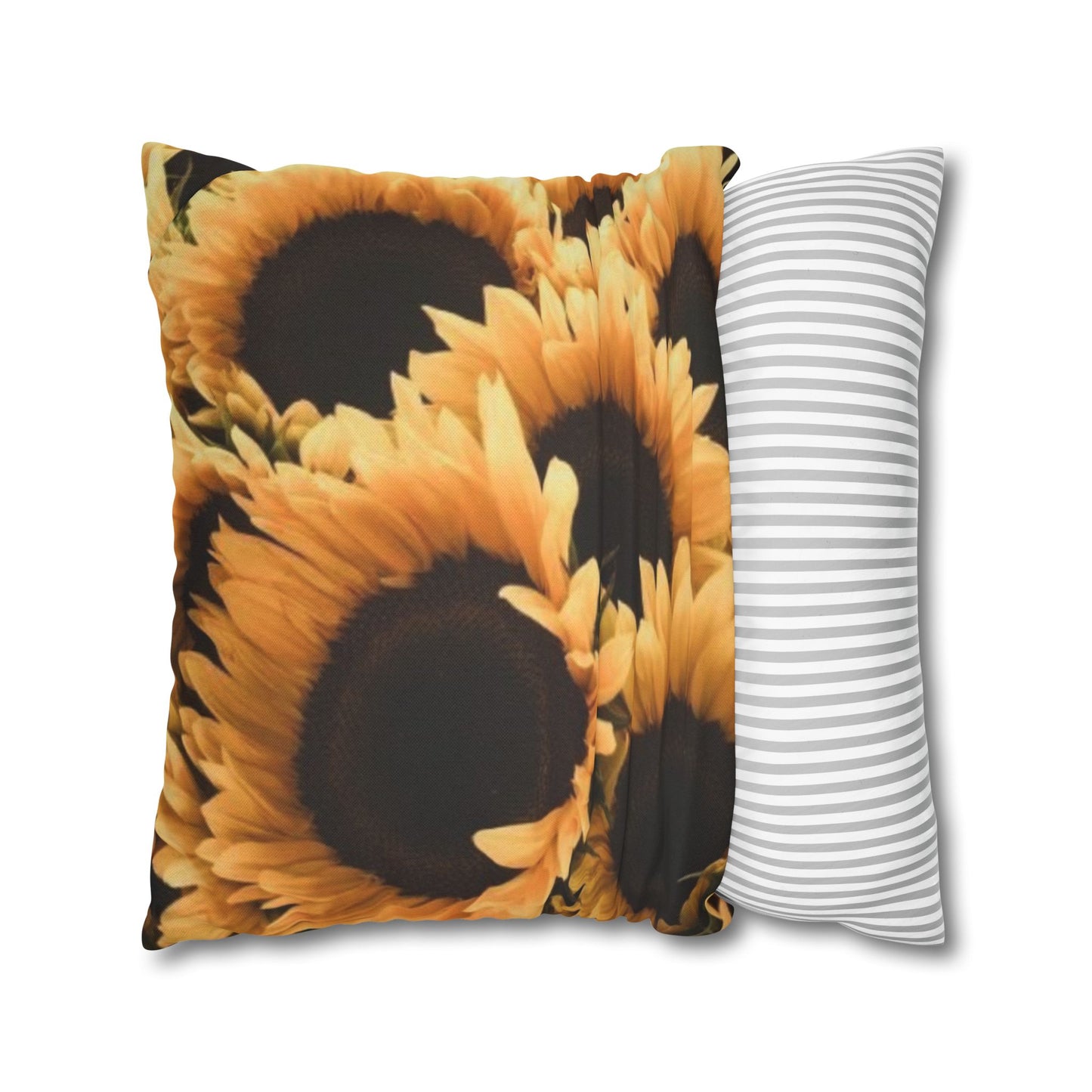 Sunflower Square Pillowcase