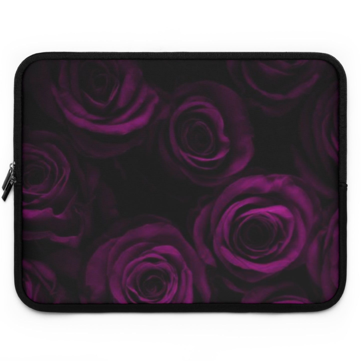Dark Purple Roses Laptop Sleeve