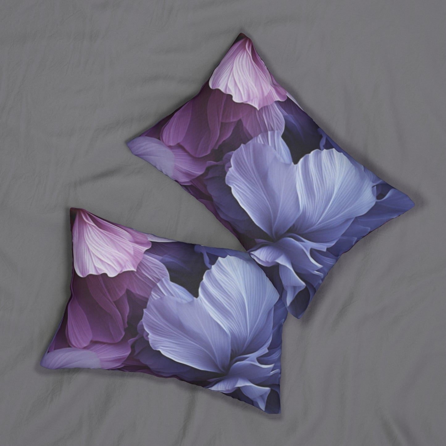 Flow Floral Lumbar Pillow