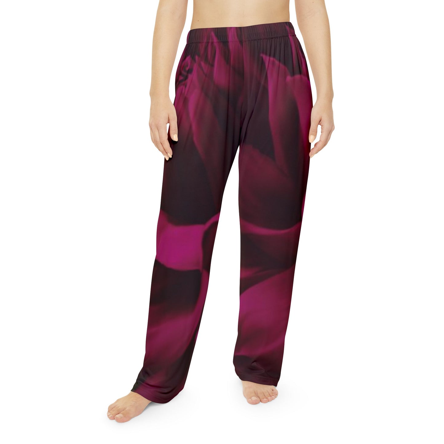 Magenta Dahlia Pajama Pants