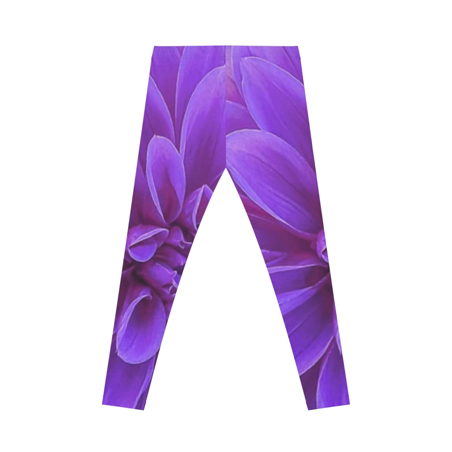 Purple Dahlia Comfortable Floral Casual Leggings
