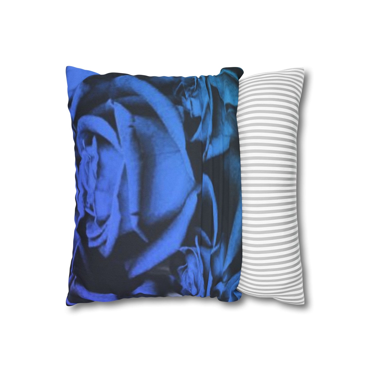 Blue Roses Square Pillowcase