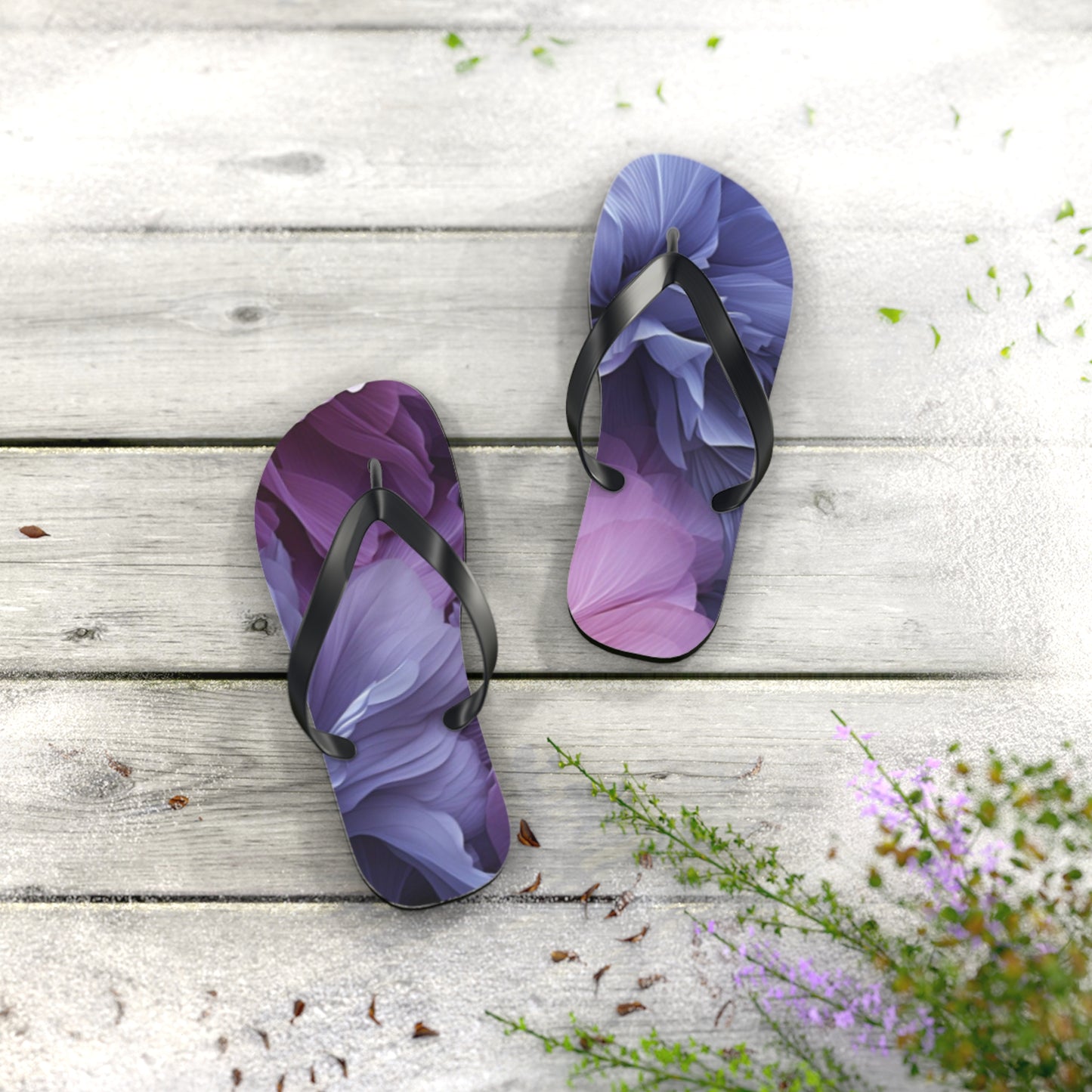 Floral Flow Flip Flops