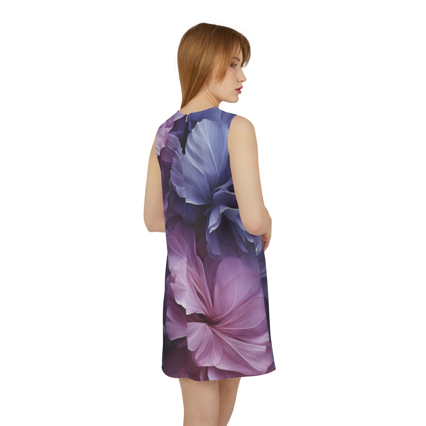 Floral Flow Sleeveless Dress